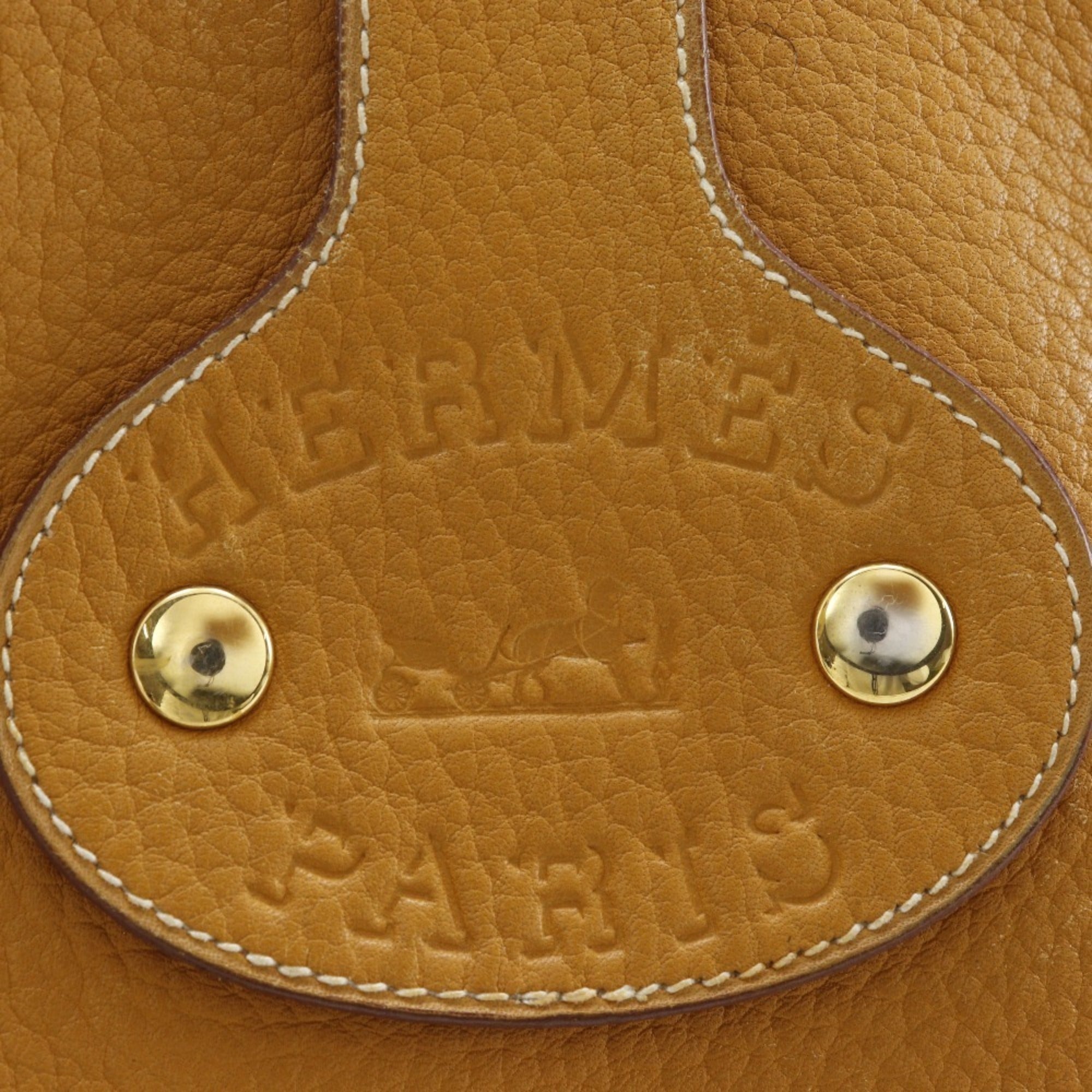Hermes Natural Ardennes Leather Shoulder Bag (Pre-Owned)