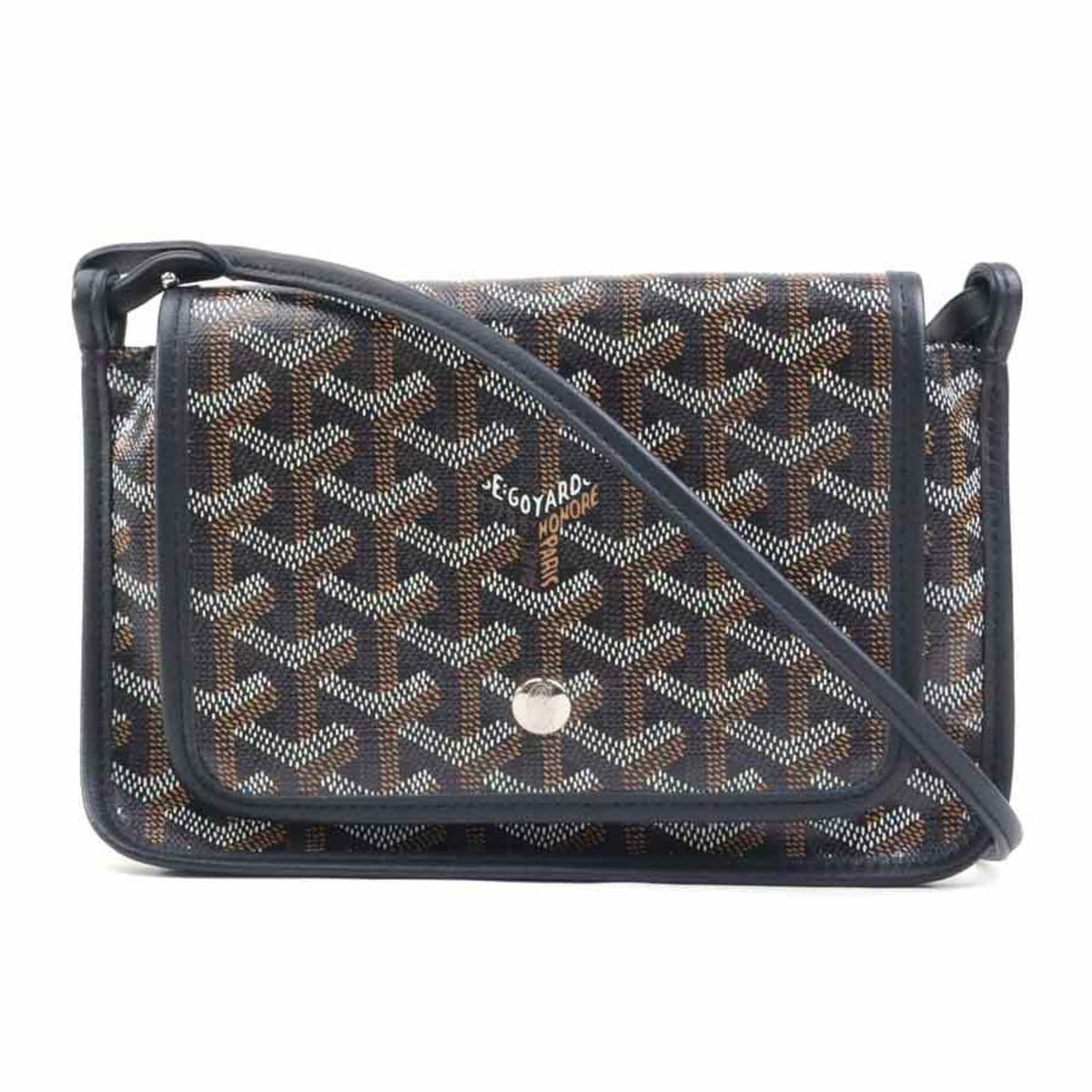 Goyard Black Coated Canvas Shoulder Bag (Pre-Owned)