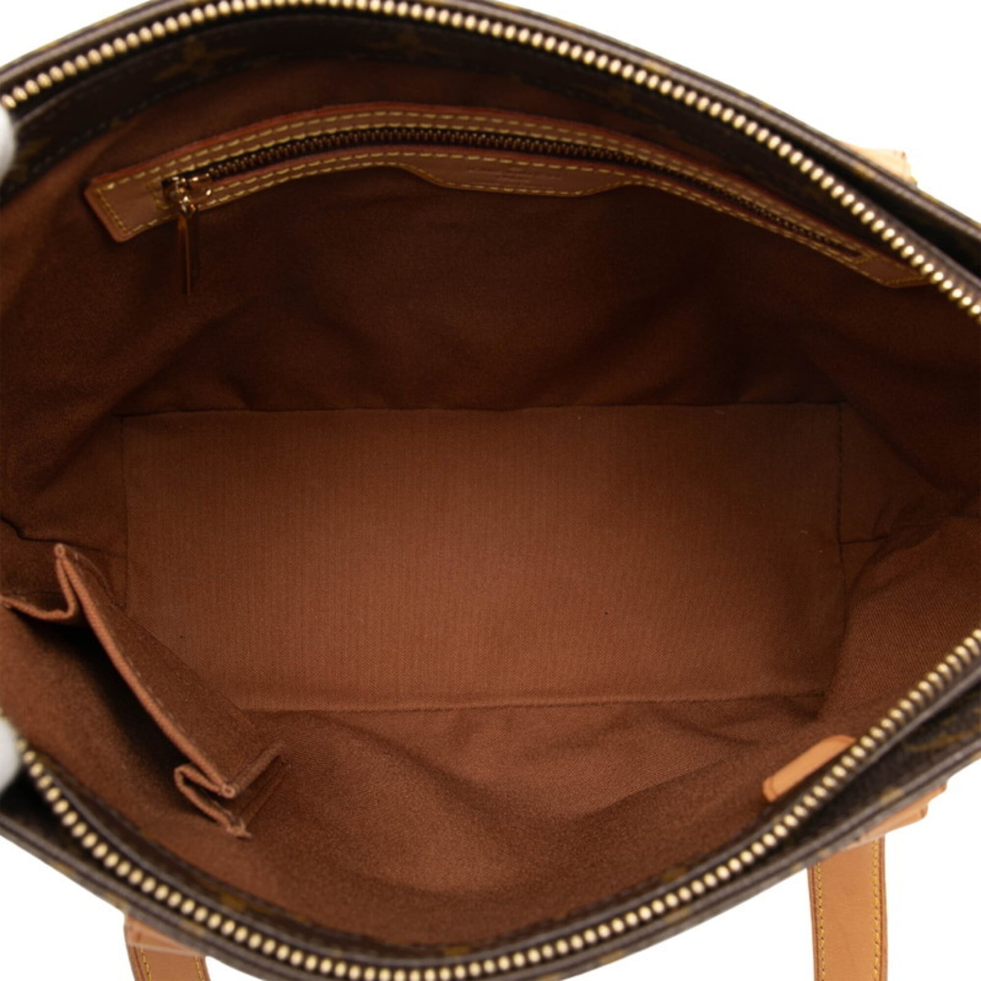 Louis Vuitton Brown Pvc Leather Tote Bag (Pre-Owned)