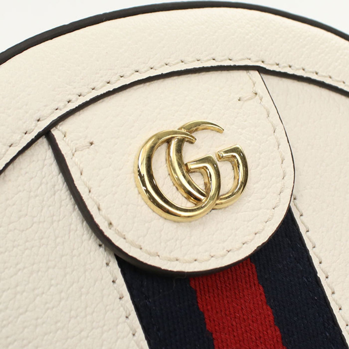 Gucci White Leather Shoulder Bag (Pre-Owned)