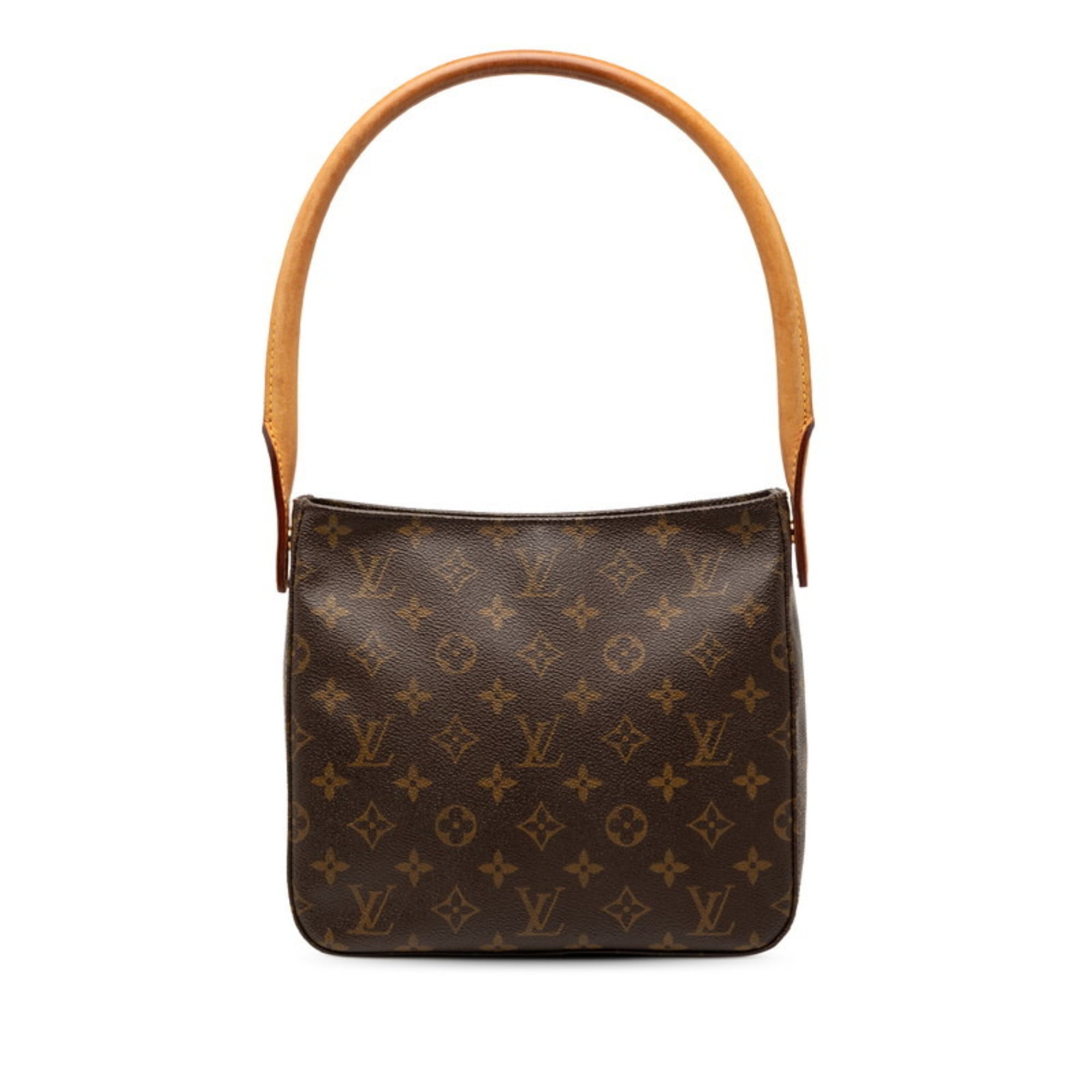 Louis Vuitton Monogram Brown Pvc Leather Handbag Shoulder Bag (Pre-Owned)