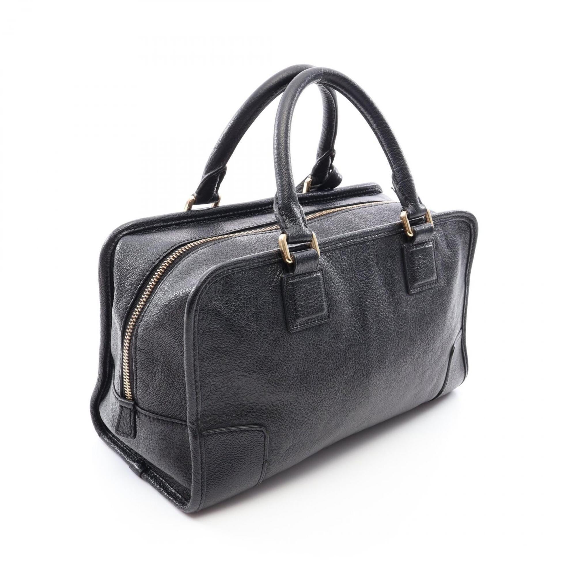 Loewe Black Leather Handbag (Pre-Owned)