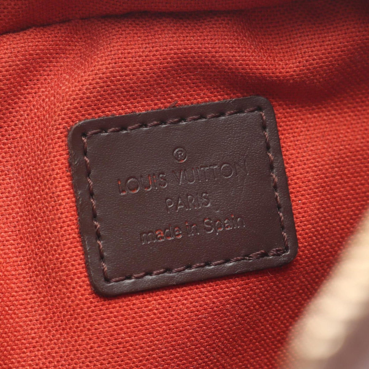 Louis Vuitton Brown Ebene Coated Canvas Fanny Pack Handbag (Pre-Owned)