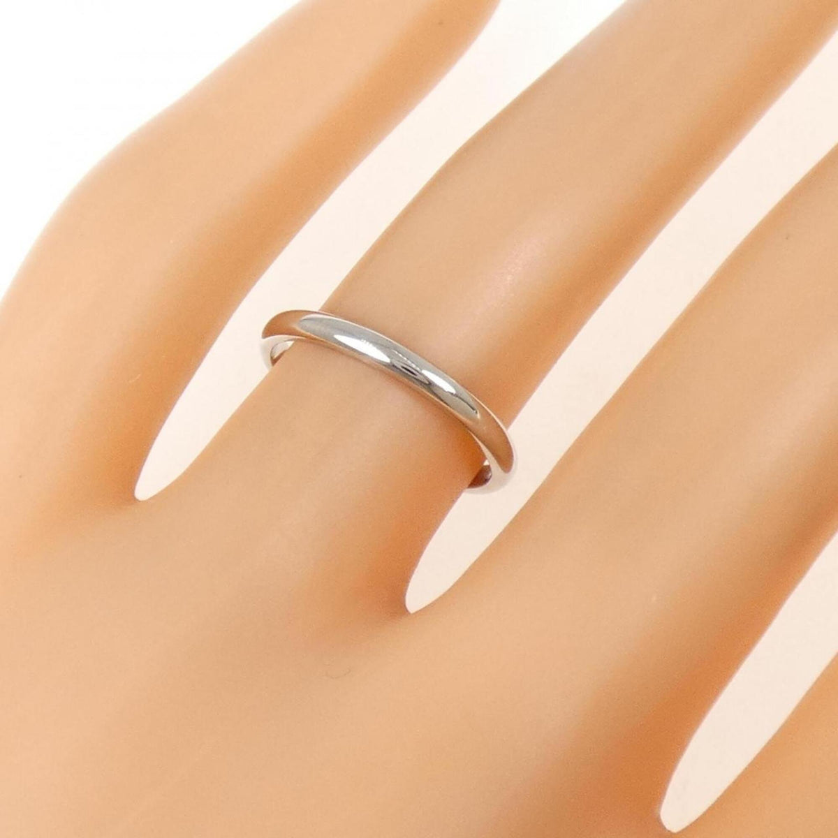 Cartier Platinum 950 Band Ring (Pre-Owned)