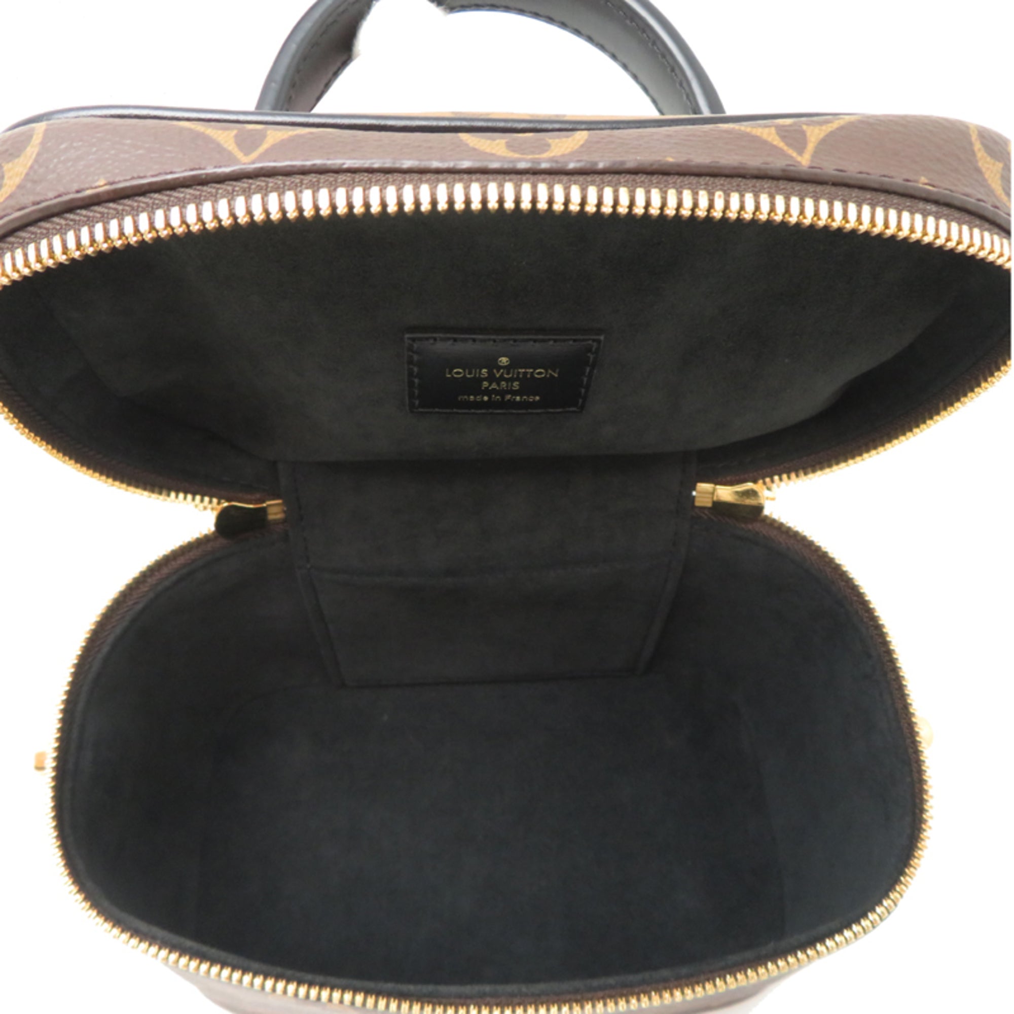 Louis Vuitton Brown Monogram Reverse Handbag (Pre-Owned)