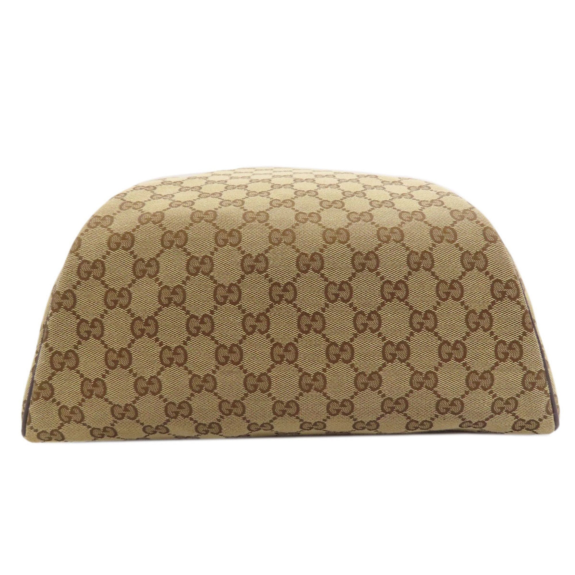 Gucci Beige Canvas Backpack (Pre-Owned)