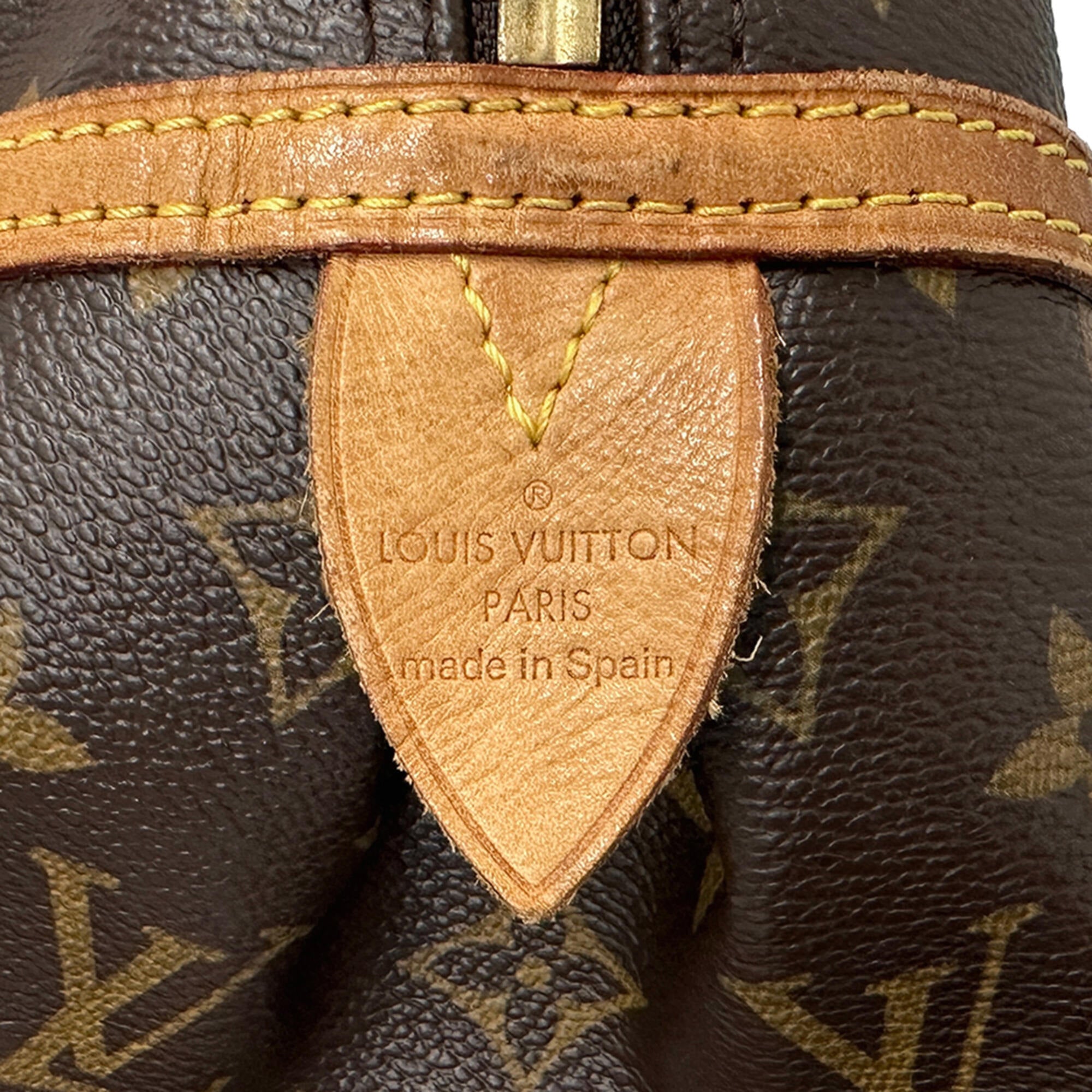 Louis Vuitton Brown Monogram Monogram Canvas Handbag Shoulder Bag (Pre-Owned)