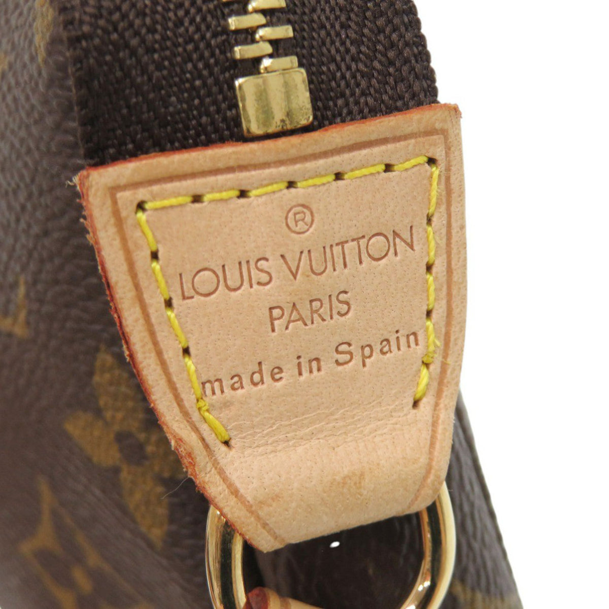Louis Vuitton Brown Monogram Monogram Handbag Pochette Pouch (Pre-Owned)