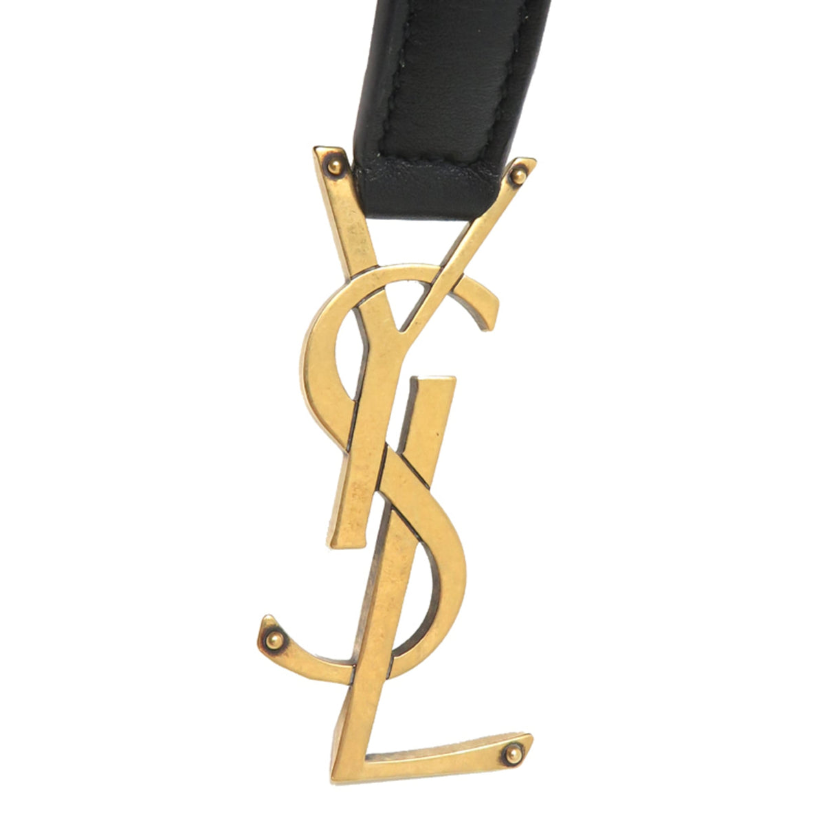 Saint Laurent Black Leather Shoulder Bag (Pre-Owned)