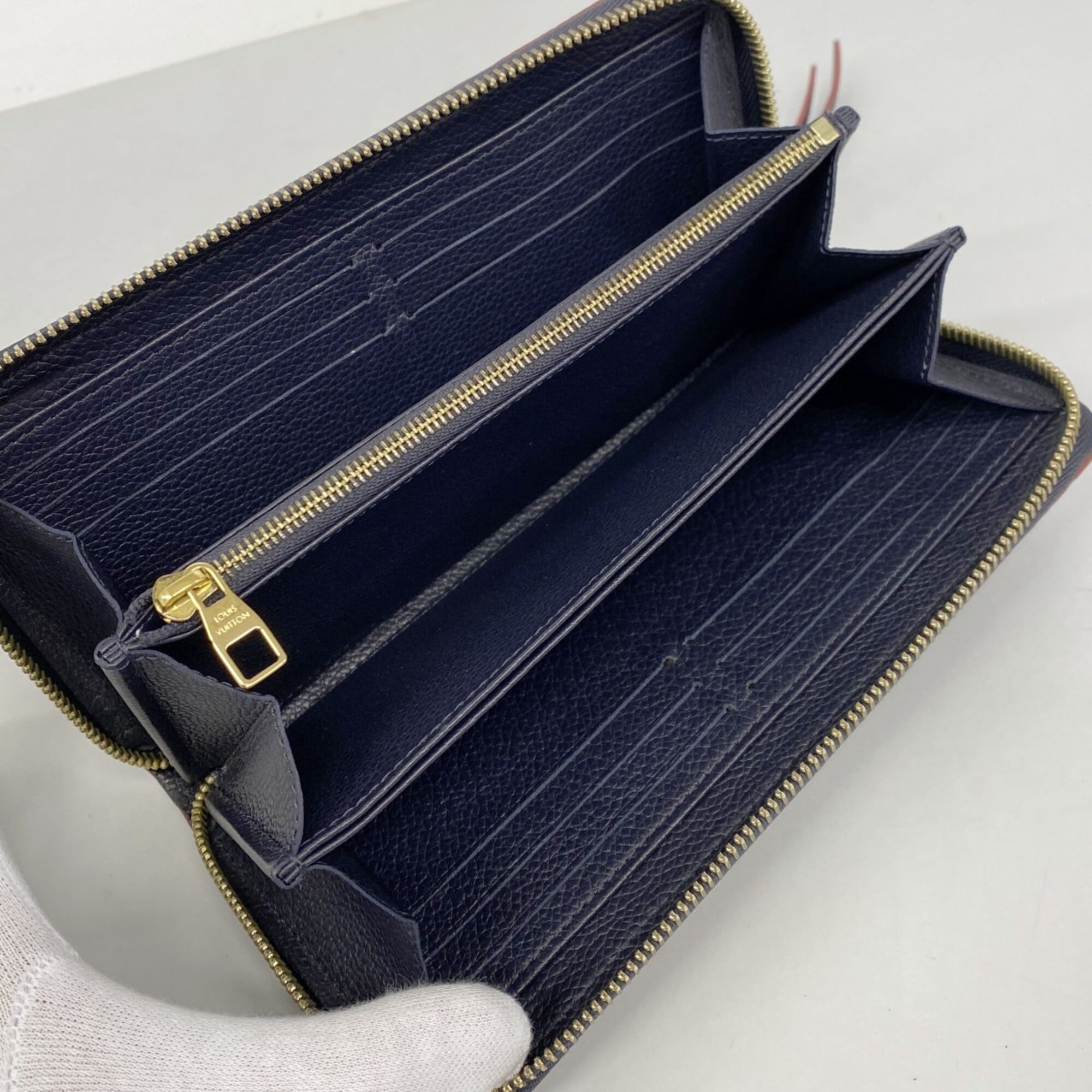 Louis Vuitton Marine Rouge Long Wallet (Bi-Fold) (Pre-Owned)