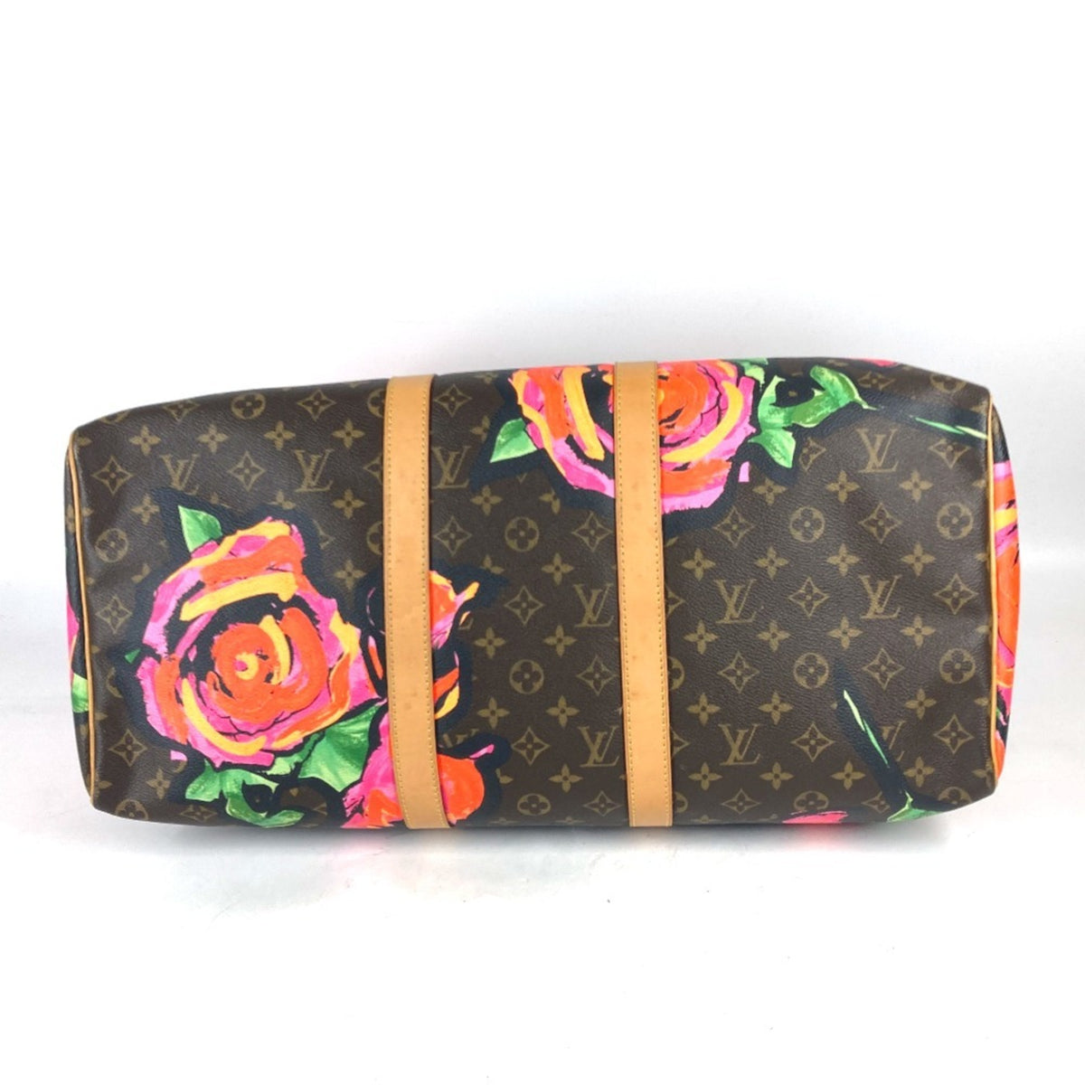 Louis Vuitton Brown Pink Monogram Boston Bag (Pre-Owned)