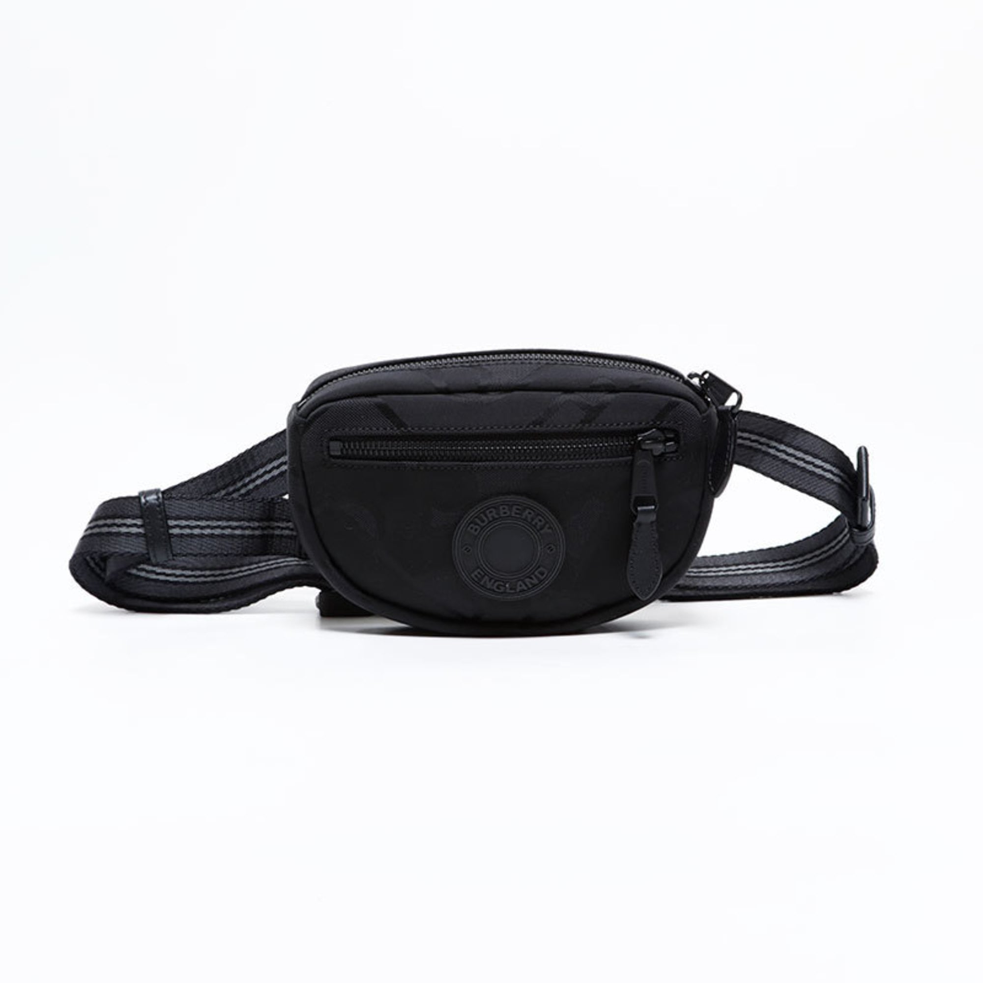 Burberry Black Nylon Fanny Pack Shoulder Bag (Pre-Owned)