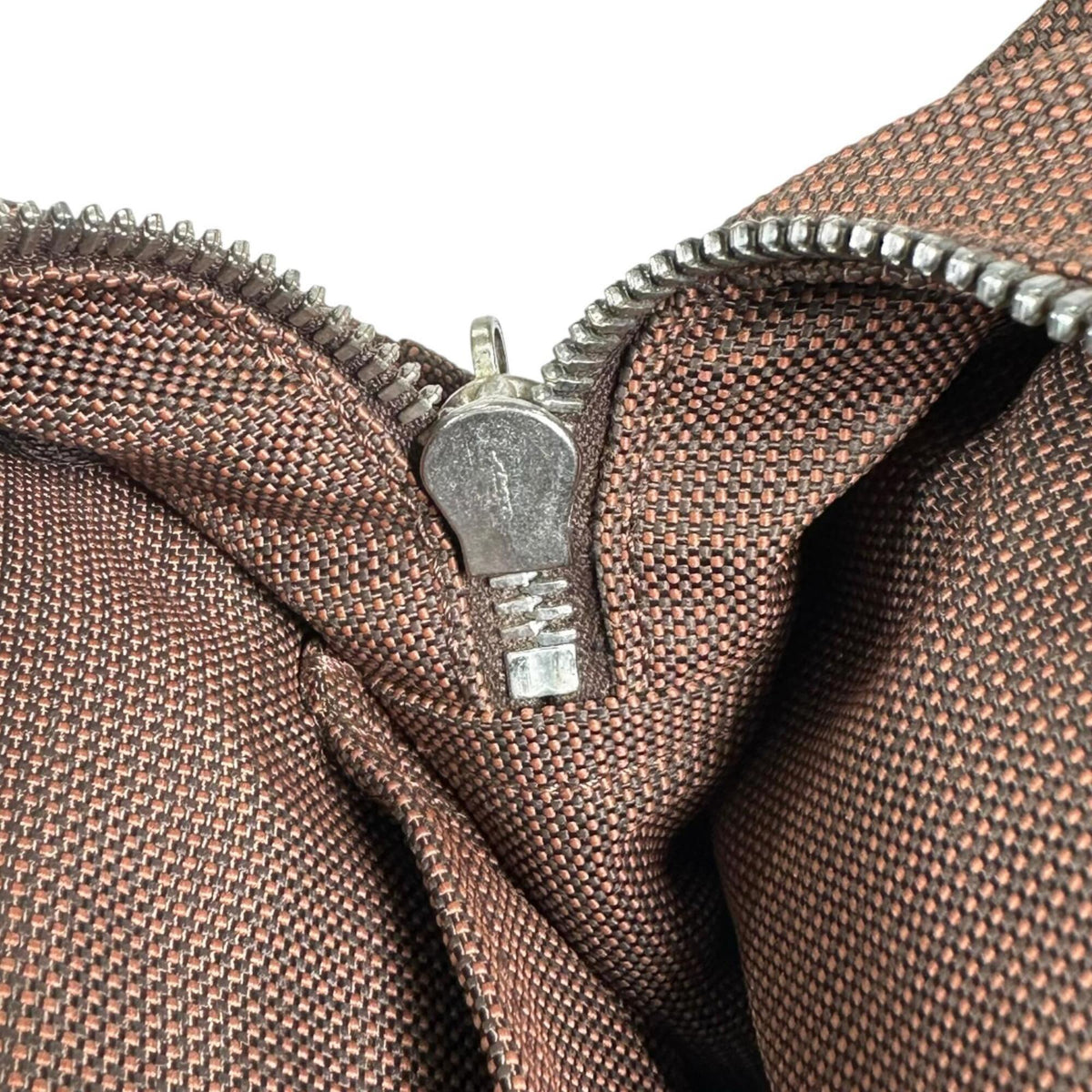 Hermes Brown Canvas Backpack (Pre-Owned)