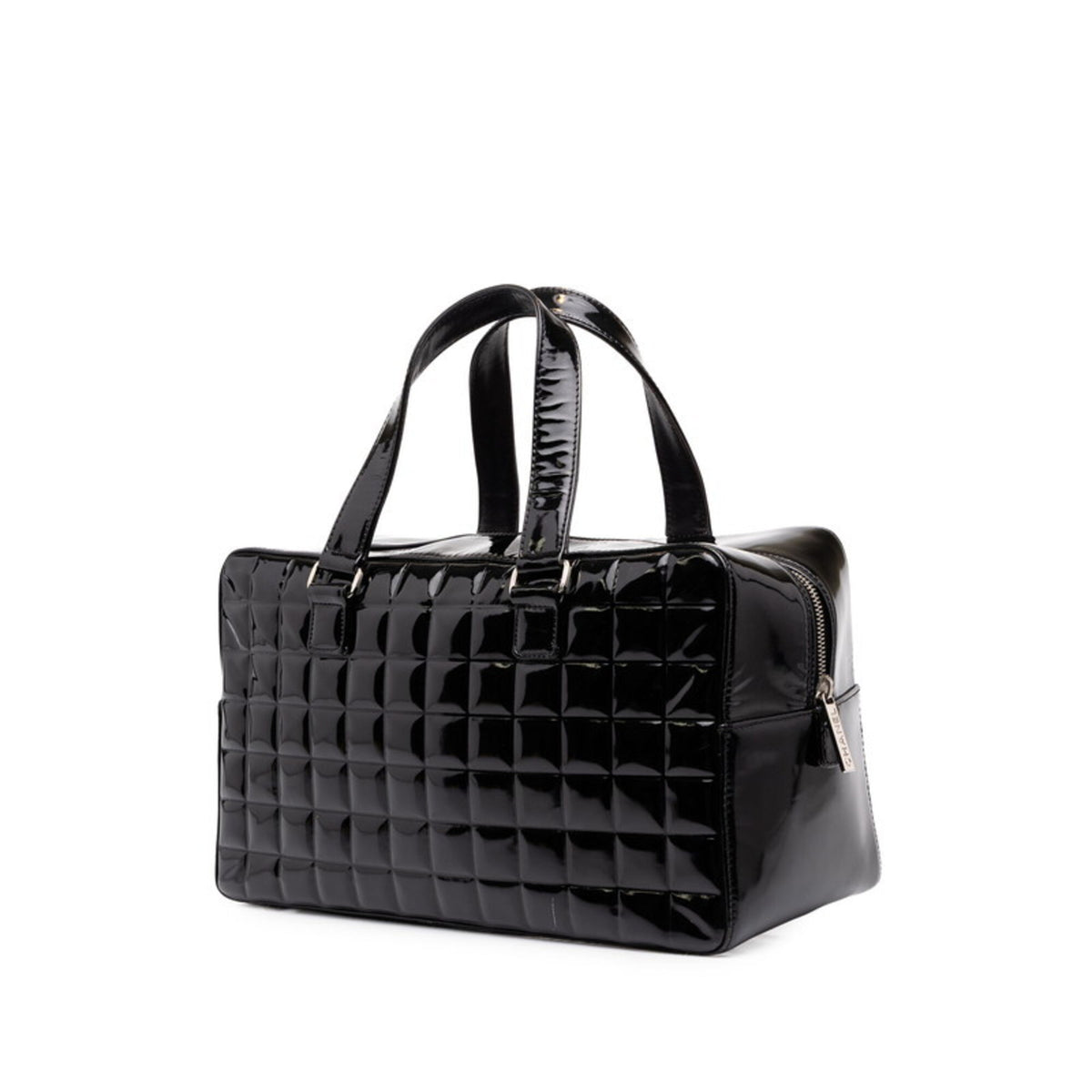 Chanel Black Patent Leather Handbag (Pre-Owned)