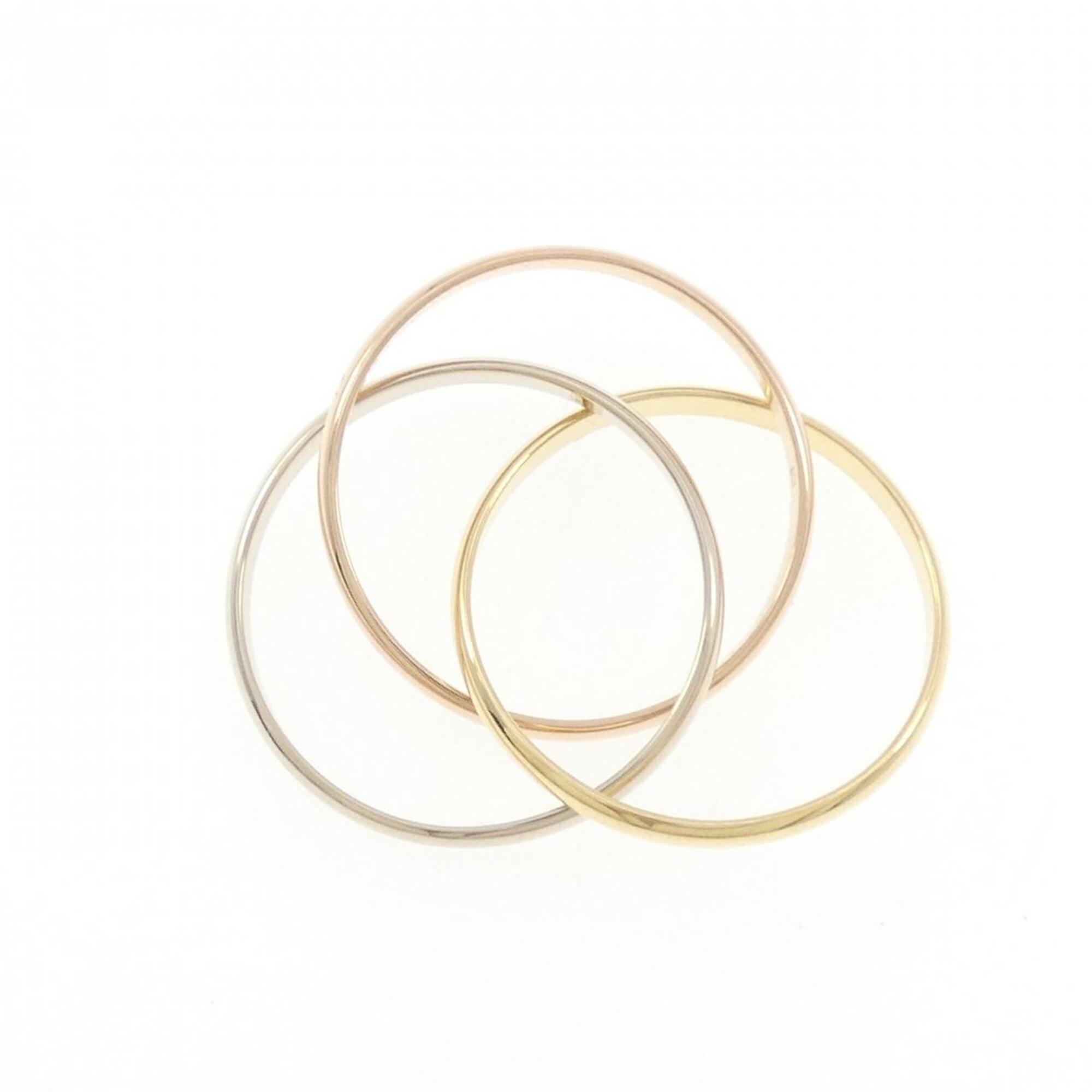 Cartier Yellow Gold (18K) Pink Gold (18K) White Gold (18K) Band Ring (Pre-Owned)