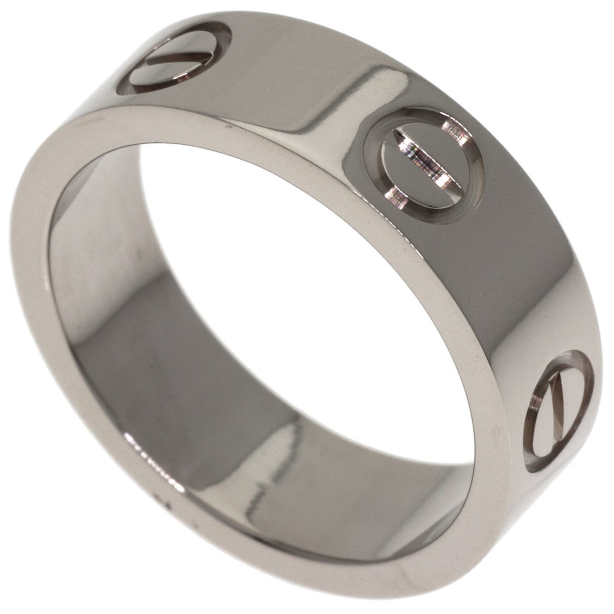 Cartier Love White Gold (18K) Band Ring (Pre-Owned)