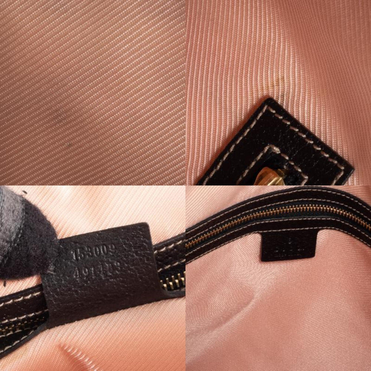 Gucci Multi-Color Satin Leather Tote Bag (Pre-Owned)