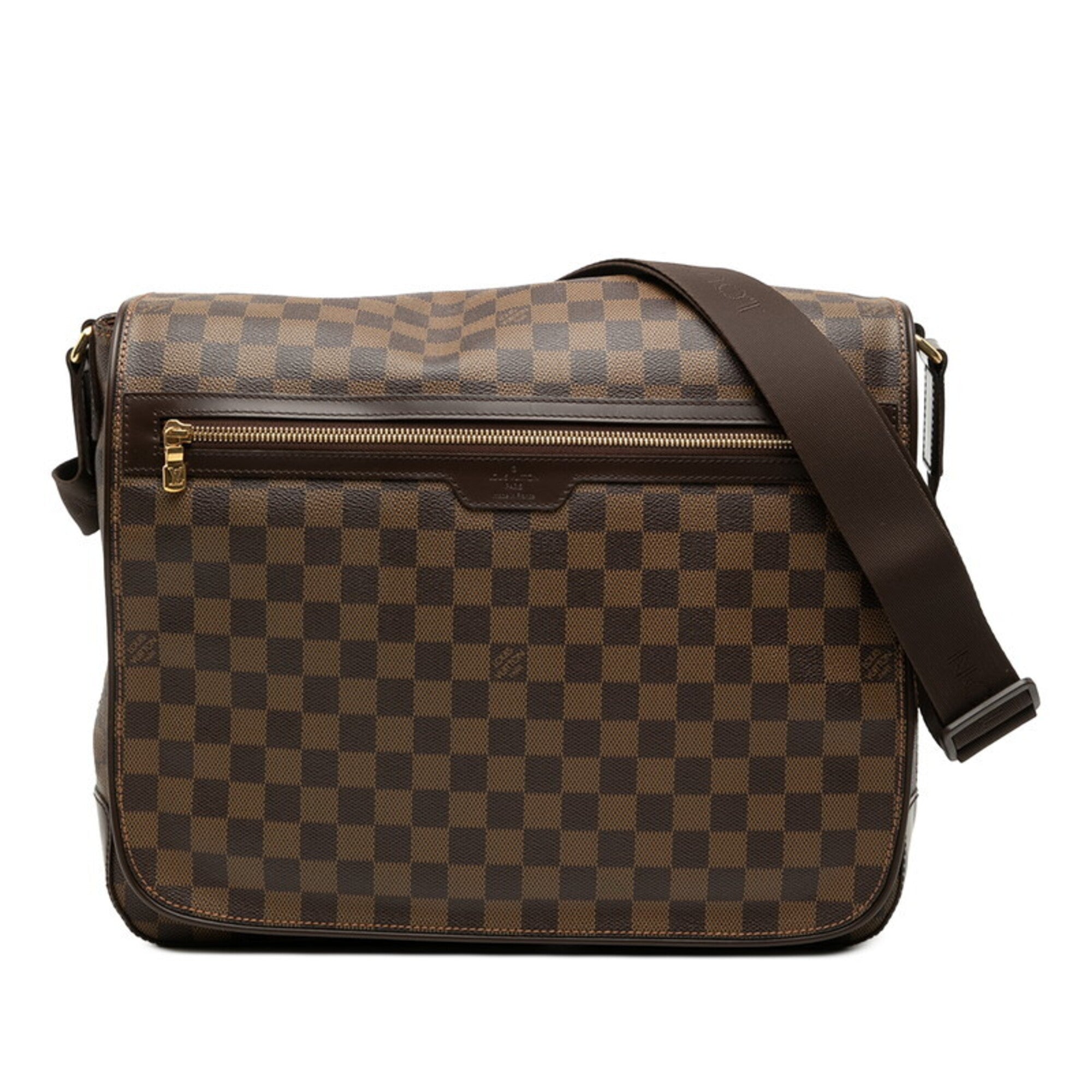 Louis Vuitton Damier Brown Pvc Leather Shoulder Bag (Pre-Owned)