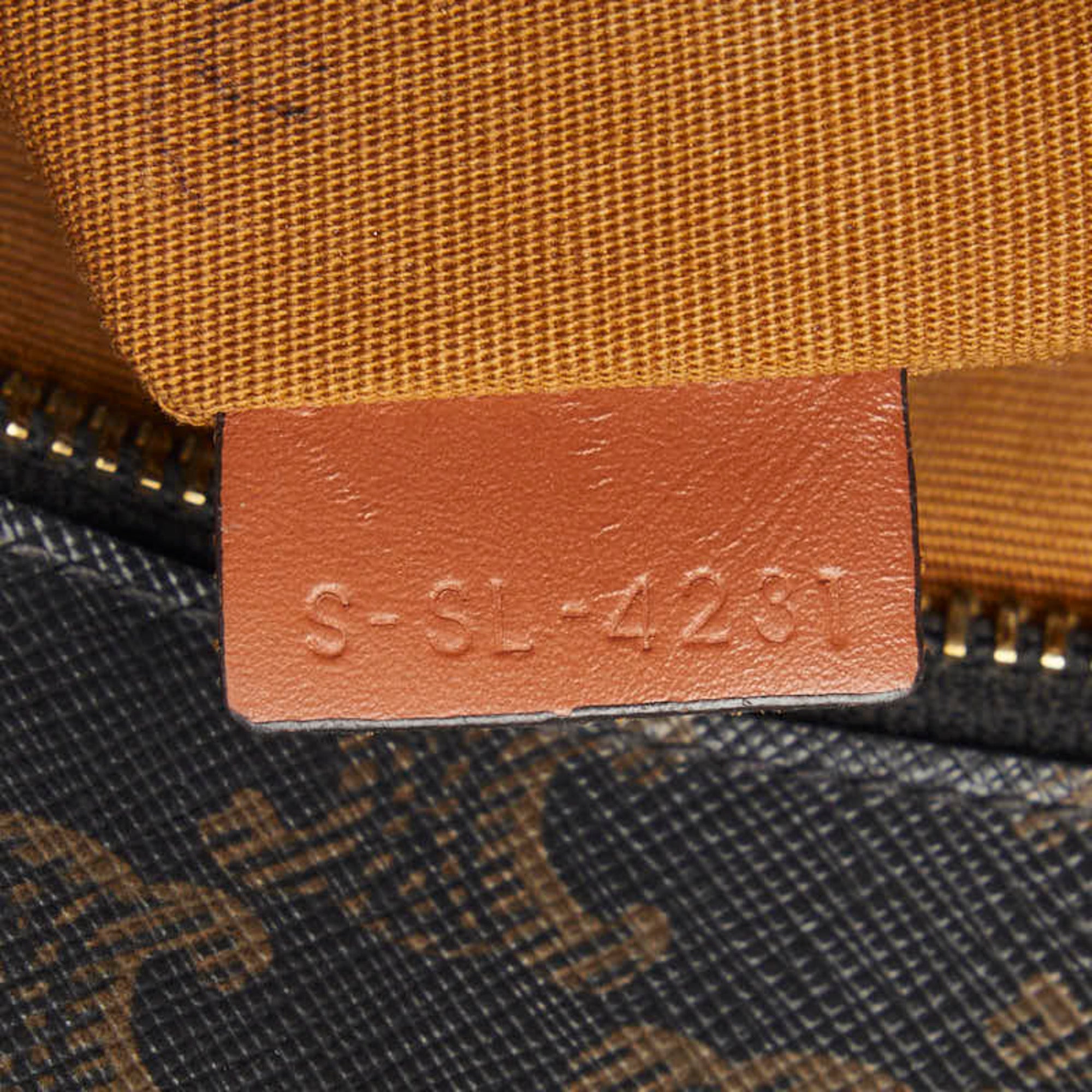 Celine Brown Pvc Leather Shoulder Bag Tote Bag (Pre-Owned)