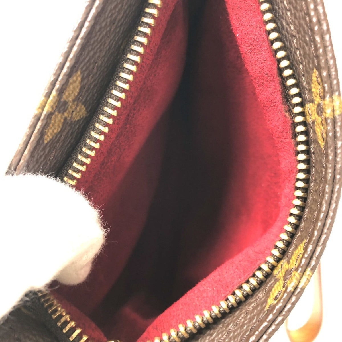Louis Vuitton Brown Monogram Pochette Pouch (Pre-Owned)