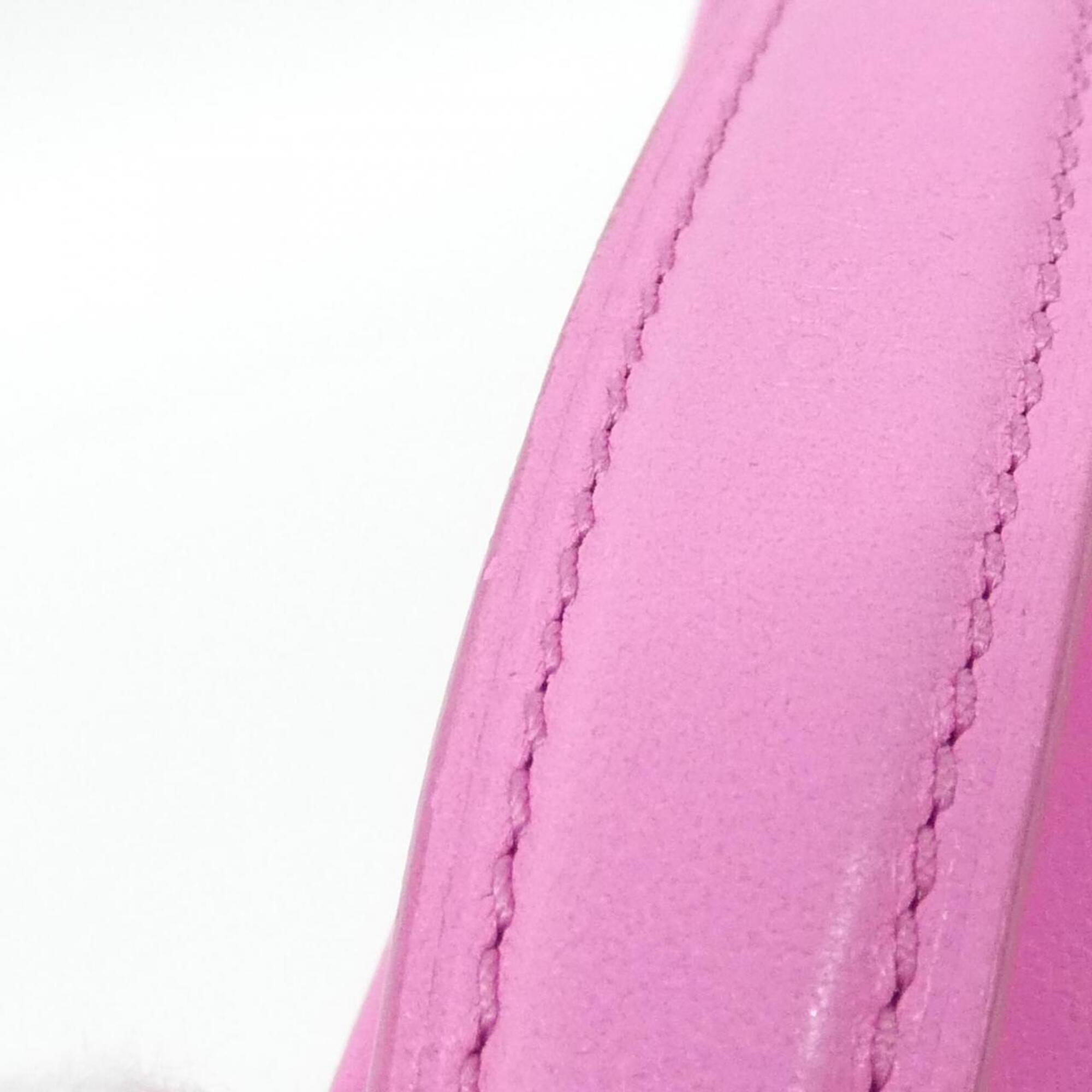 Louis Vuitton Rose Leather Pouch Shoulder Bag (Pre-Owned)