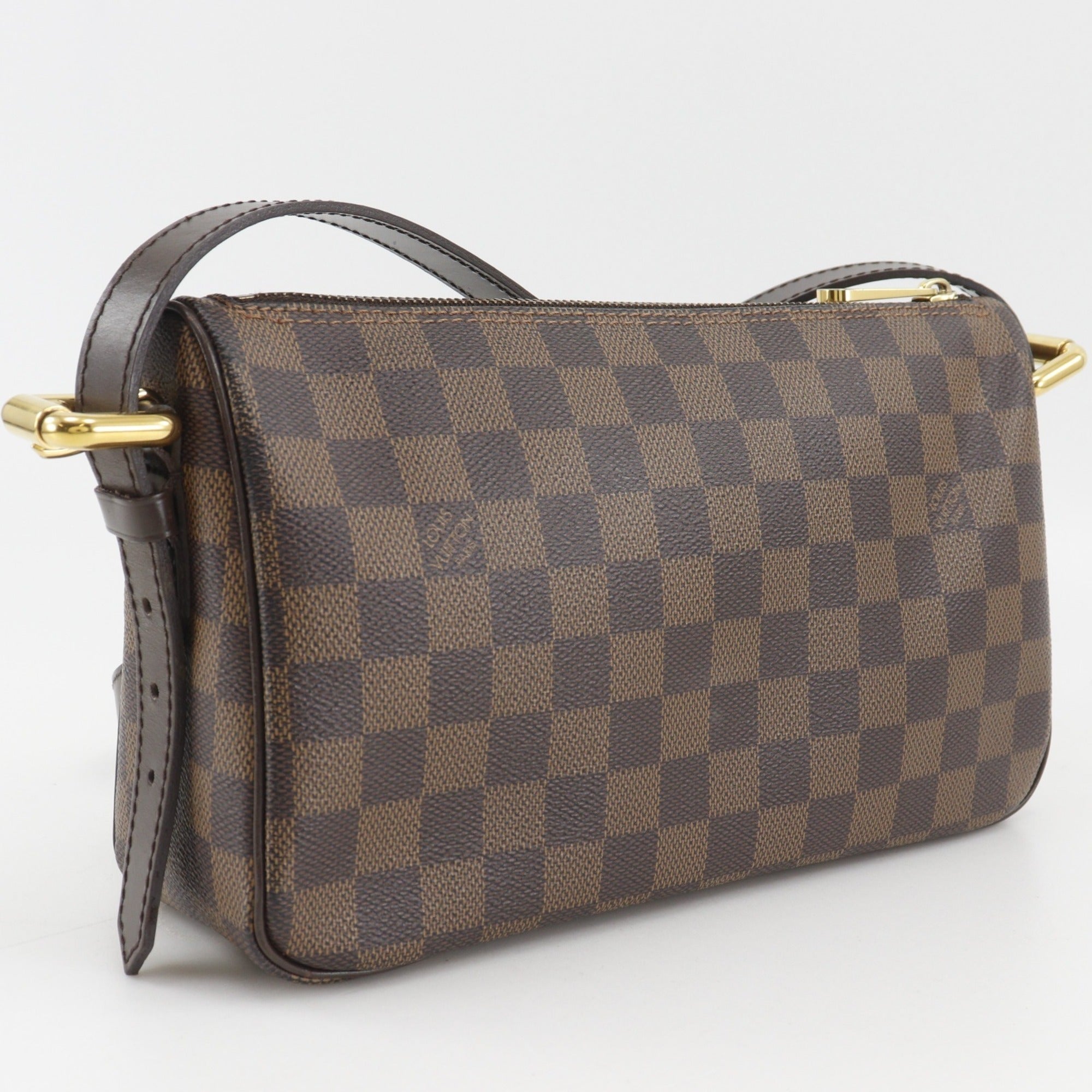 Louis Vuitton Damier Brown Damier Canvas Shoulder Bag (Pre-Owned)