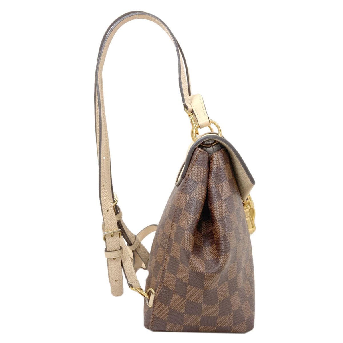 Louis Vuitton Damier Damier Canvas Ebene Damier Canvas Backpack (Pre-Owned)