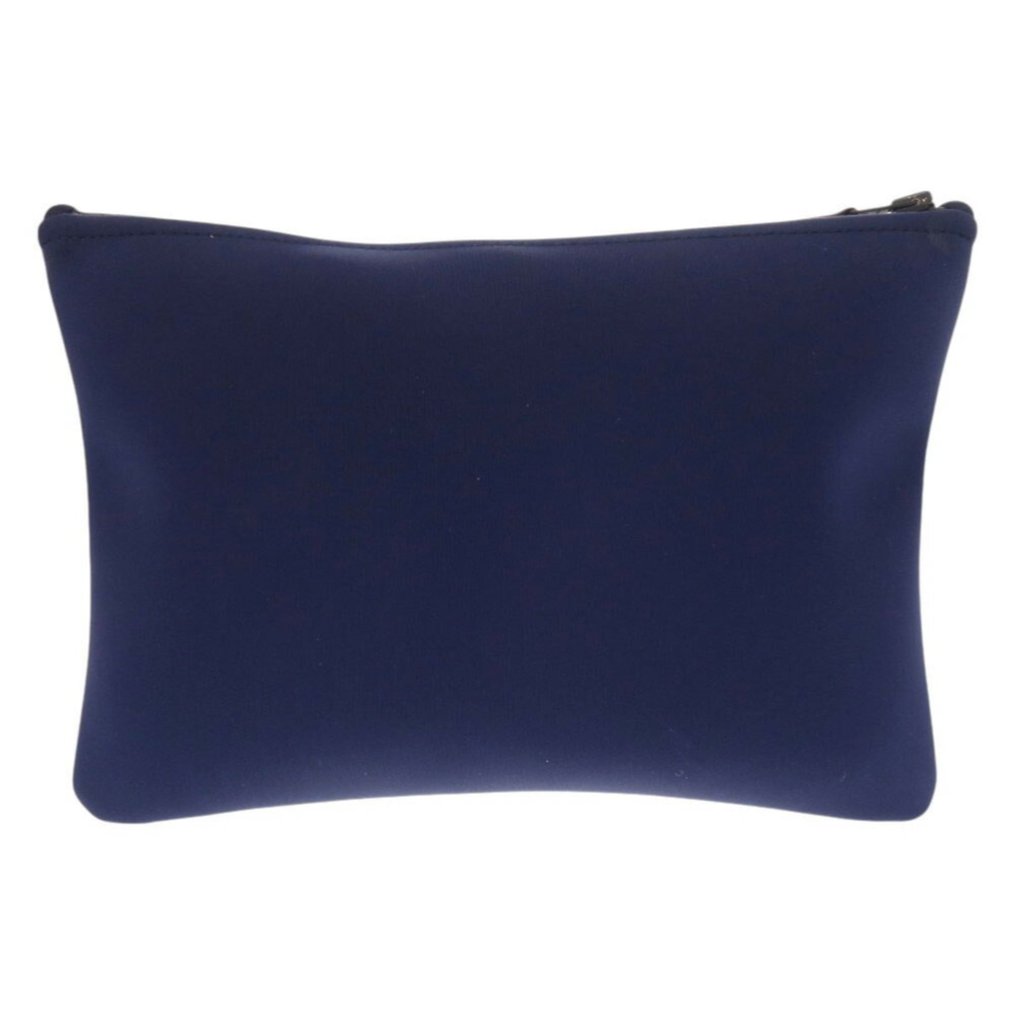 Hermes Blue Marine Nylon Elastane Pouch (Pre-Owned)