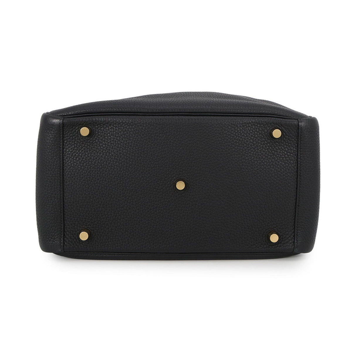 Hermes Black Taurillon Clemence Leather Handbag Shoulder Bag (Pre-Owned)