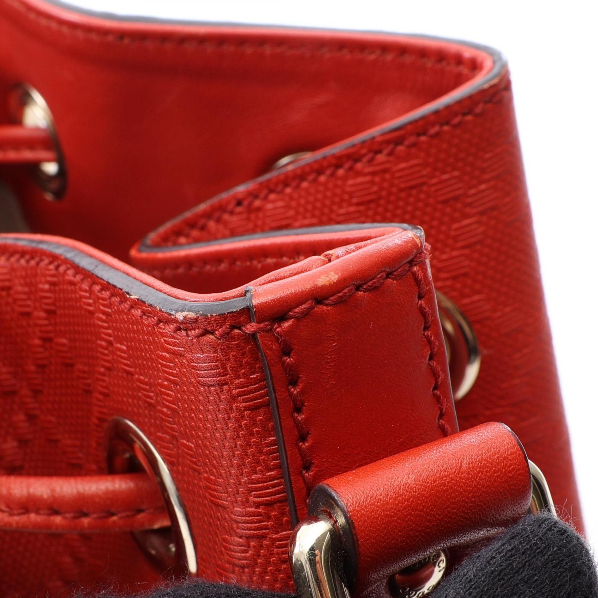 Gucci Brown Leather Shoulder Bag (Pre-Owned)