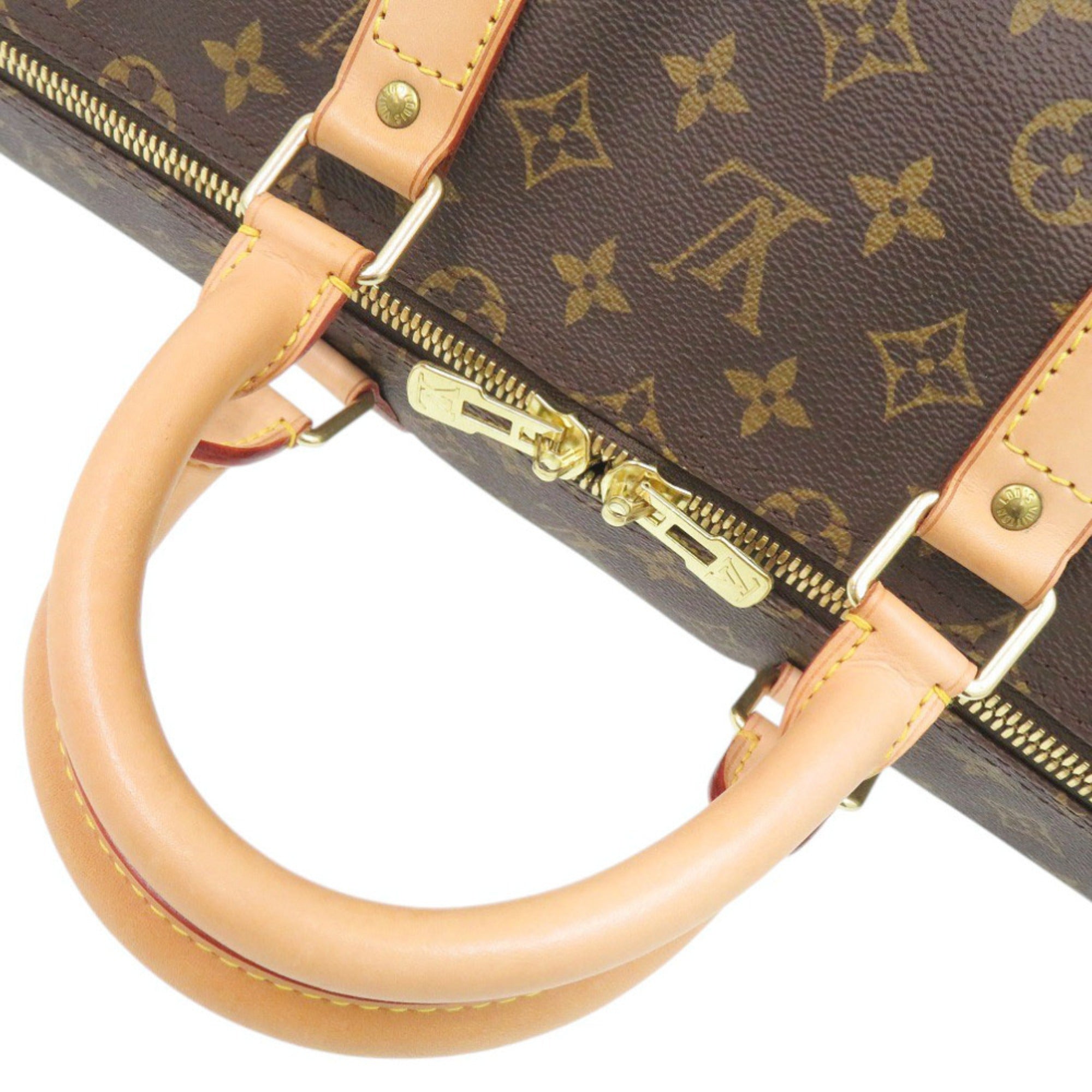 Louis Vuitton Monogram Brown Monogram Canvas Boston Bag (Pre-Owned)