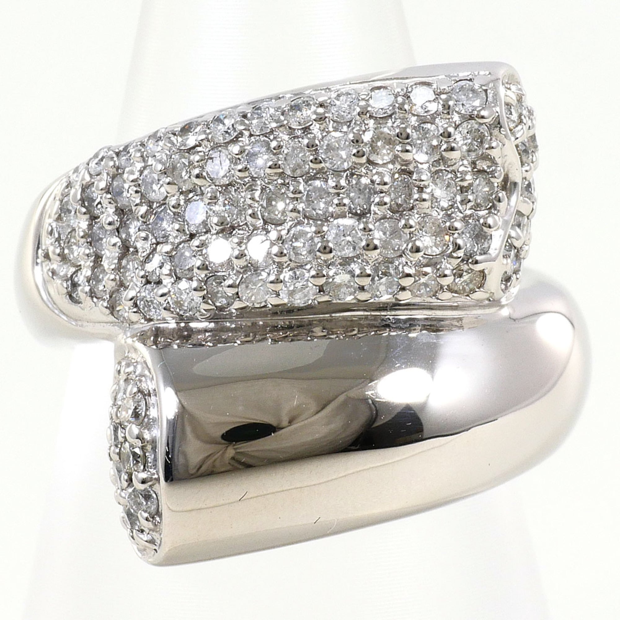 Unbranded White Gold White Gold (14K) Band Ring (Pre-Owned)