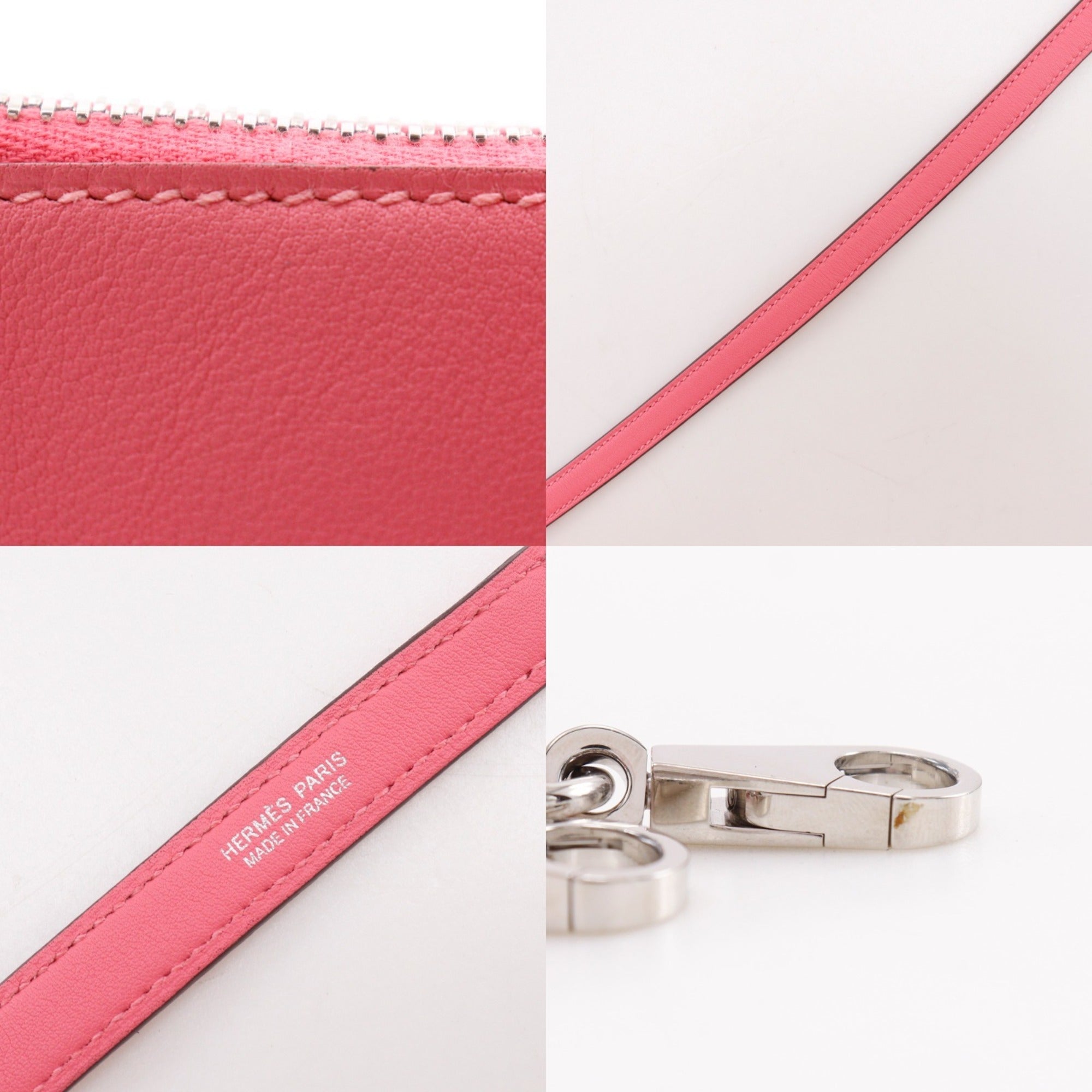 Hermes Pink Swift Leather Handbag (Pre-Owned)