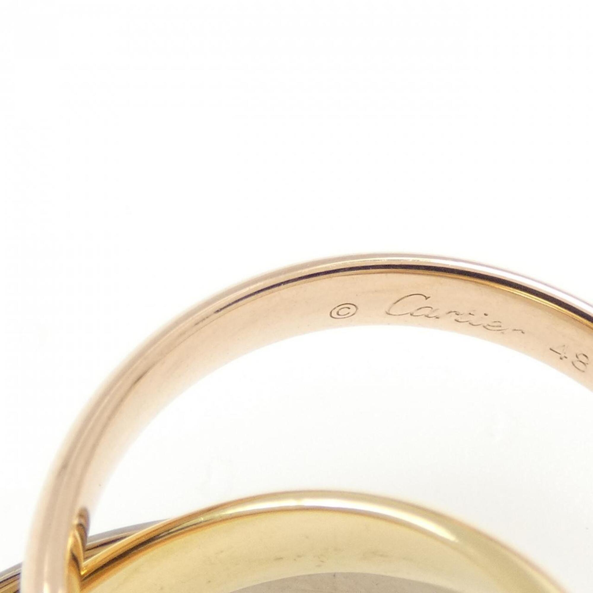 Cartier Yellow Gold (18K) Pink Gold (18K) White Gold (18K) Band Ring (Pre-Owned)