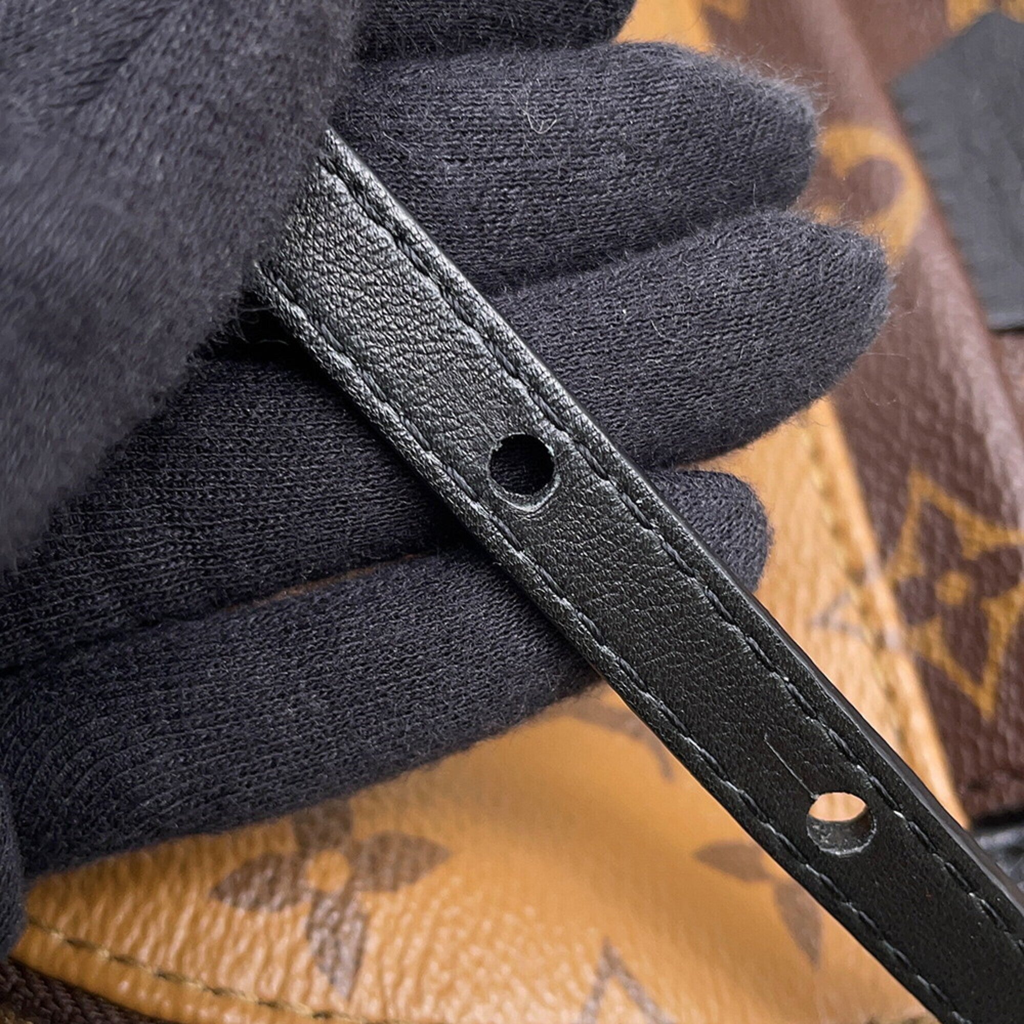 Louis Vuitton Monogram Reverse Brown Noir Monogram Reverse Monogram Backpack (Pre-Owned)