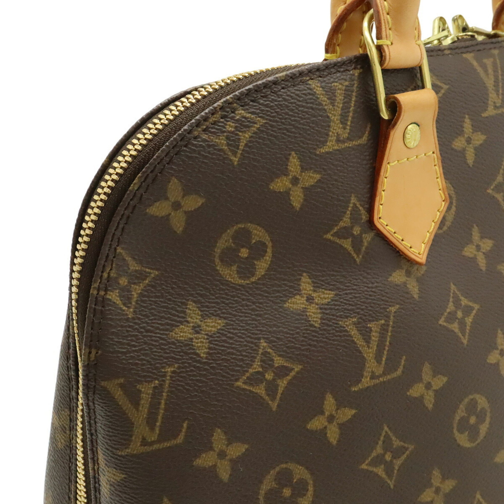 Louis Vuitton Brown Monogram Handbag (Pre-Owned)