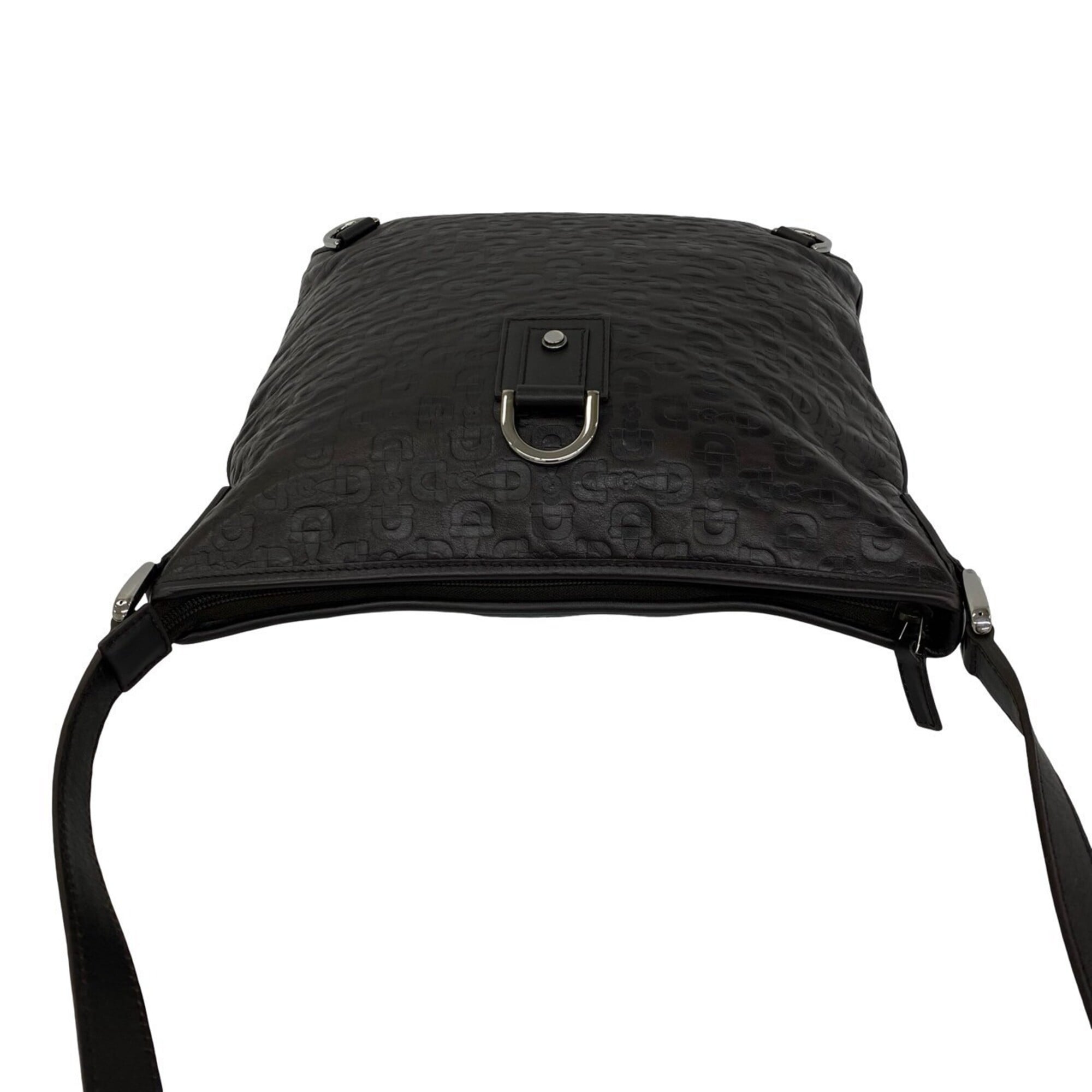 Gucci Brown Leather Crossbody Bag Pochette Shoulder Bag (Pre-Owned)