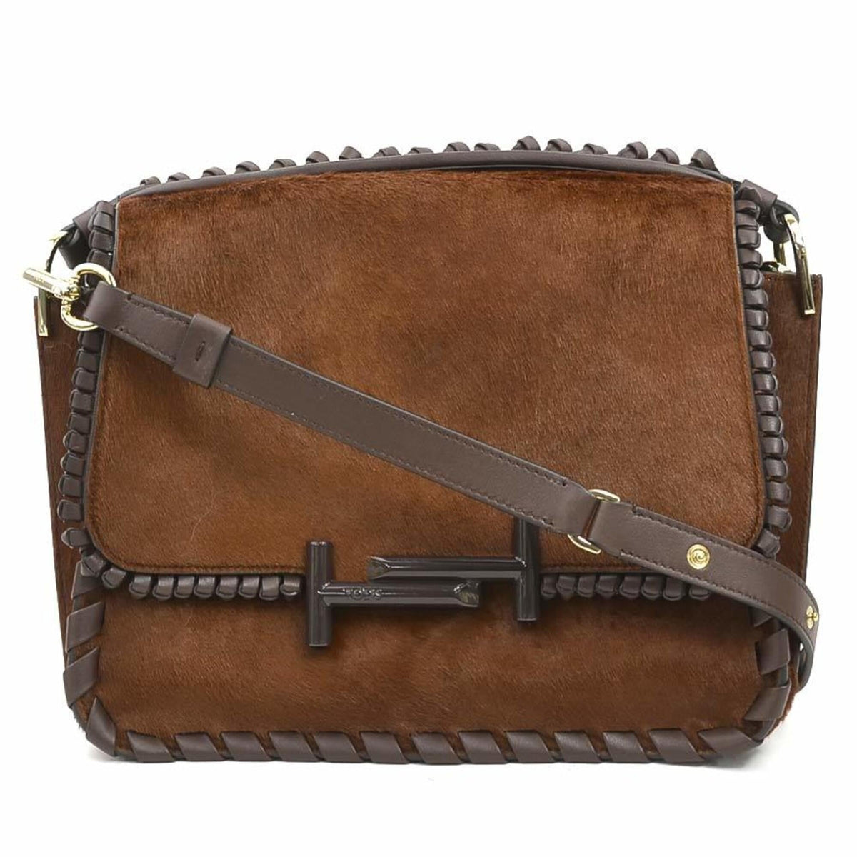 Tod's Brown Leather Leather Shoulder Bag (Pre-Owned)