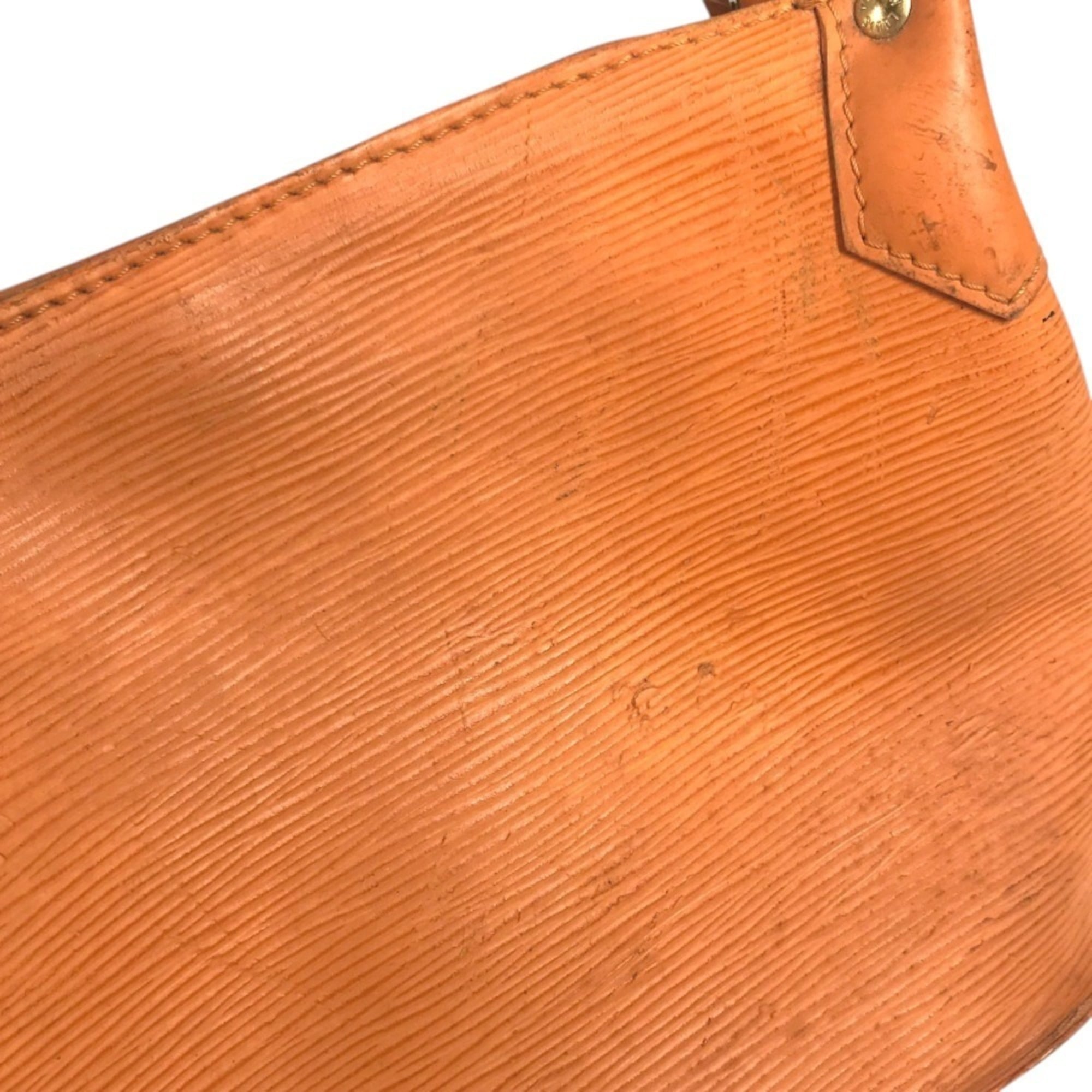Louis Vuitton Galle Orange Epi Leather Handbag Shoulder Bag (Pre-Owned)