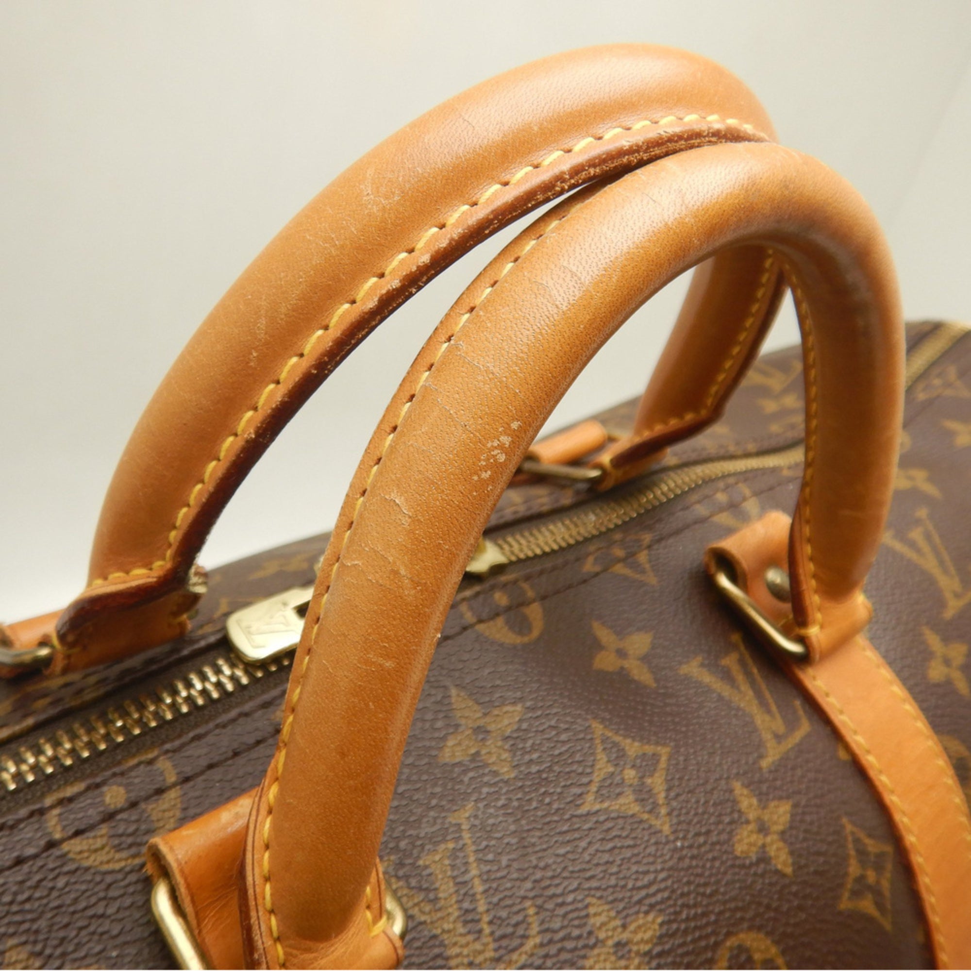 Louis Vuitton Brown Monogram Boston Bag (Pre-Owned)