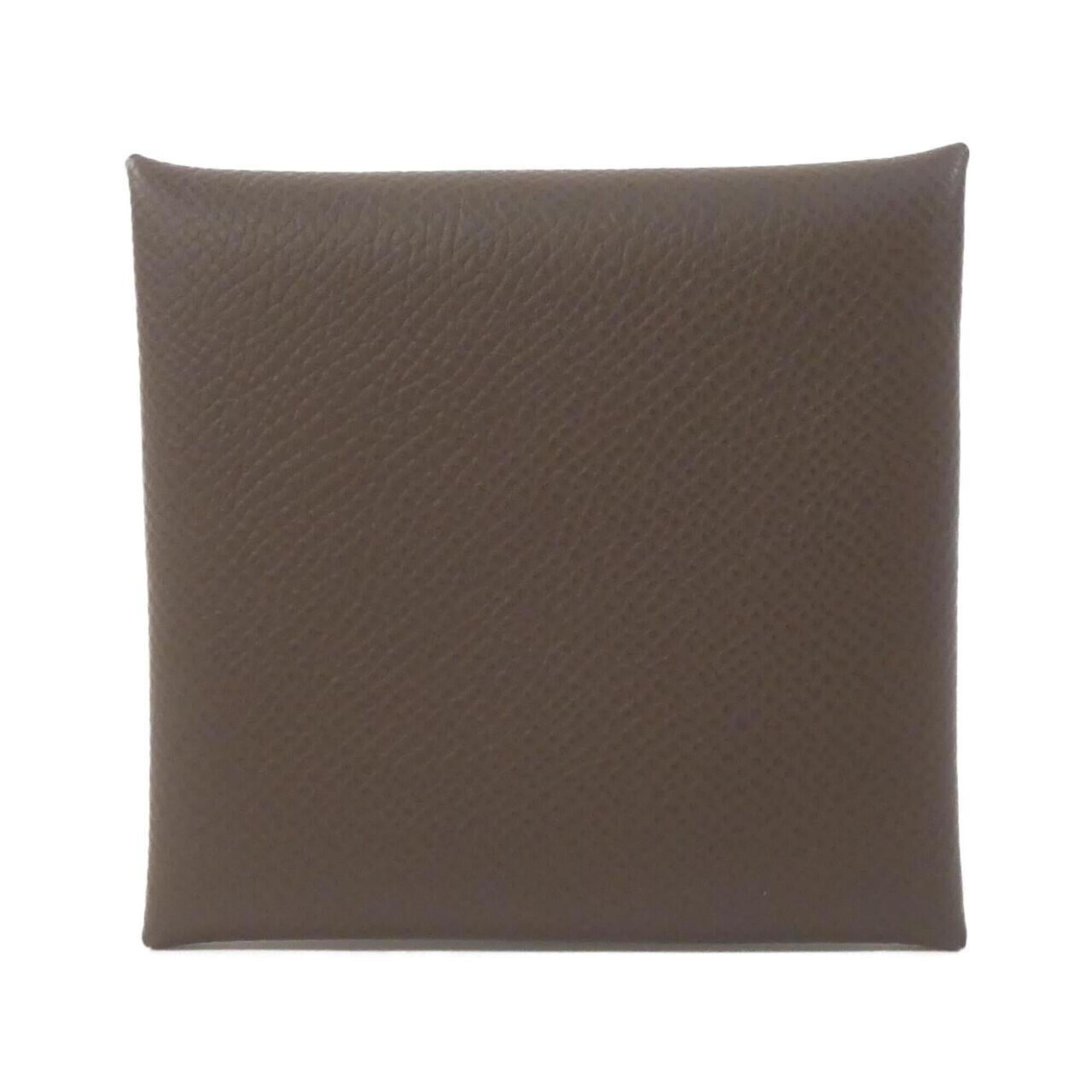 Hermes Bastia Epsom Leather Coin Purse/Coin Case (Pre-Owned)