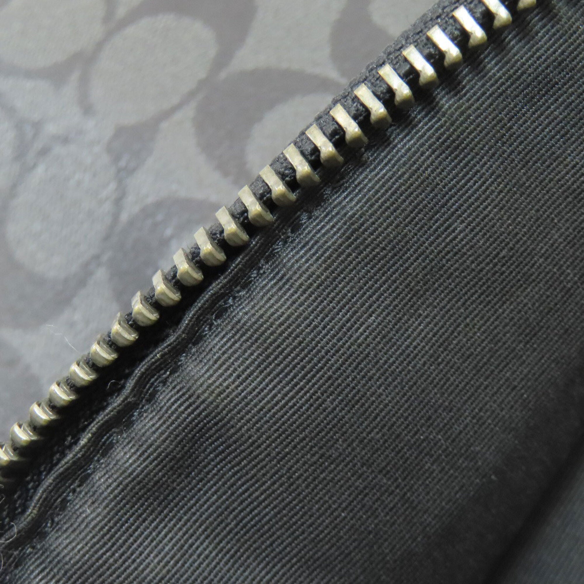 Coach Signature Gray Pvc Sling Bag (Pre-Owned)