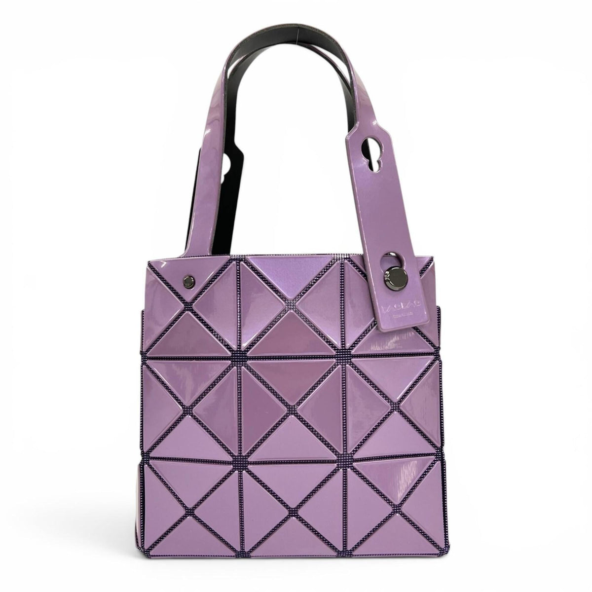 Issey Miyake Purple Polyester Nylon Handbag (Pre-Owned)