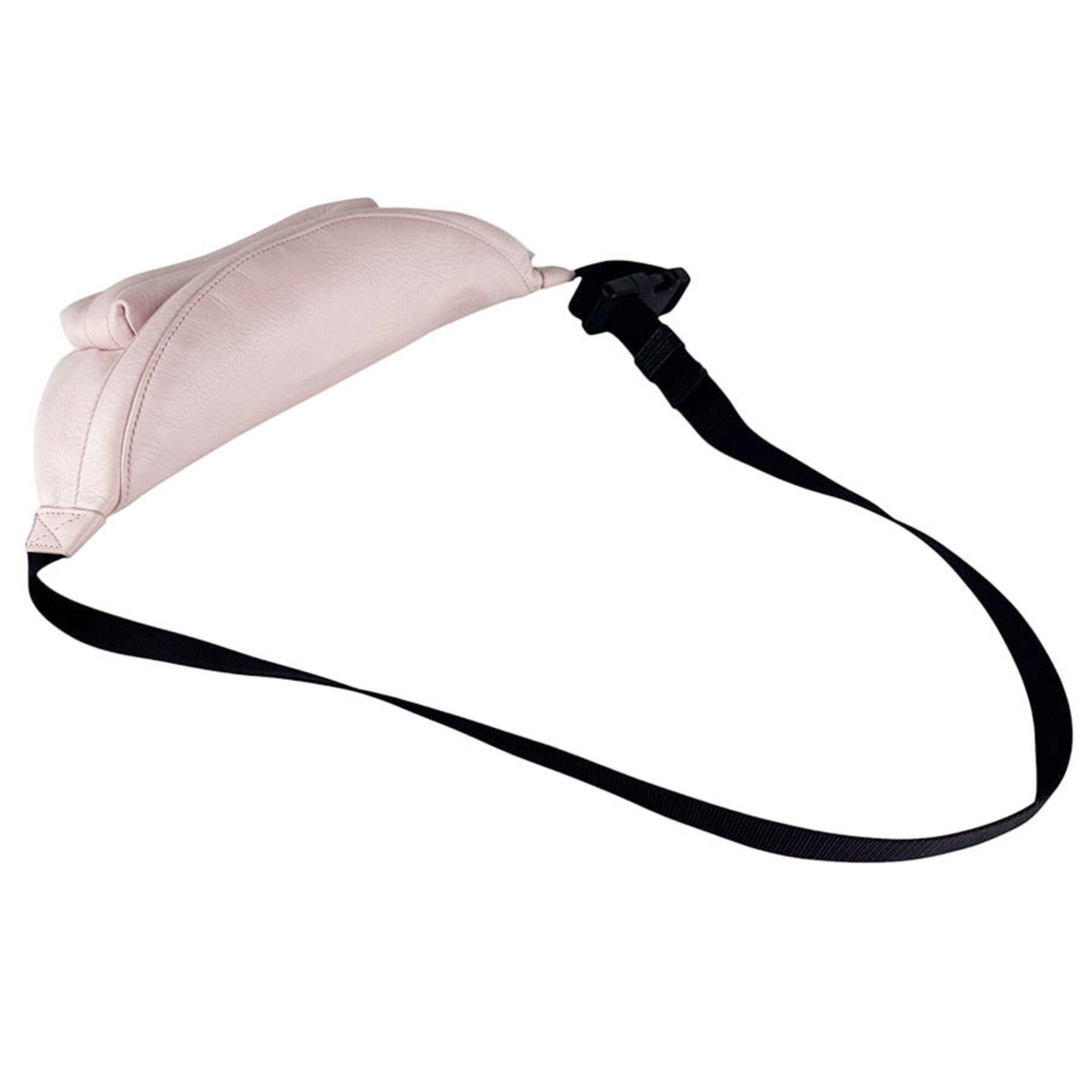 Balenciaga Black Light Pink Leather Sling Bag (Pre-Owned)