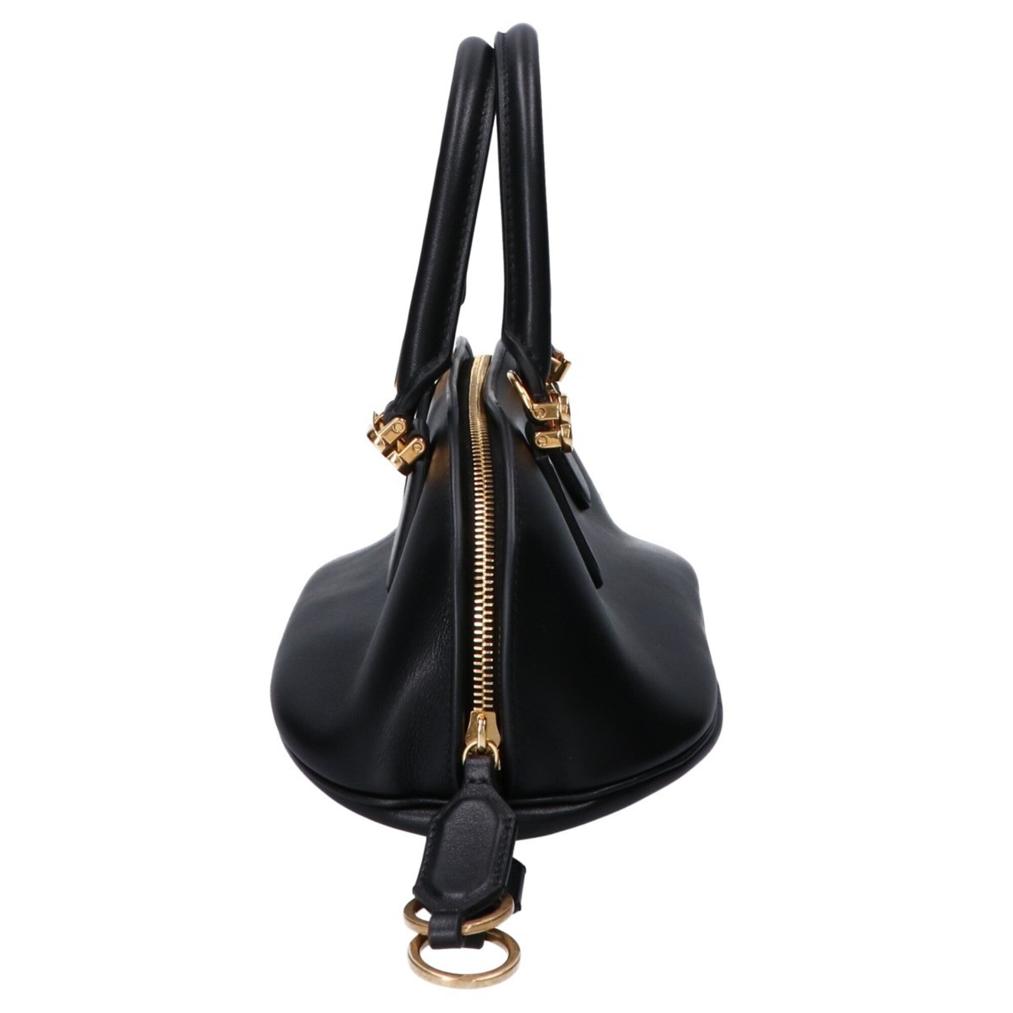 Balenciaga Black Leather Shoulder Bag (Pre-Owned)