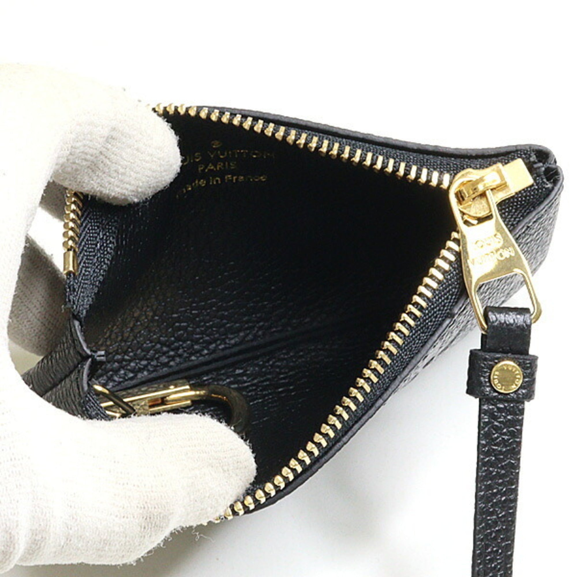 Louis Vuitton Monogram Empreinte Black Monogram Empreinte Coin Purse/Coin Case (Pre-Owned)
