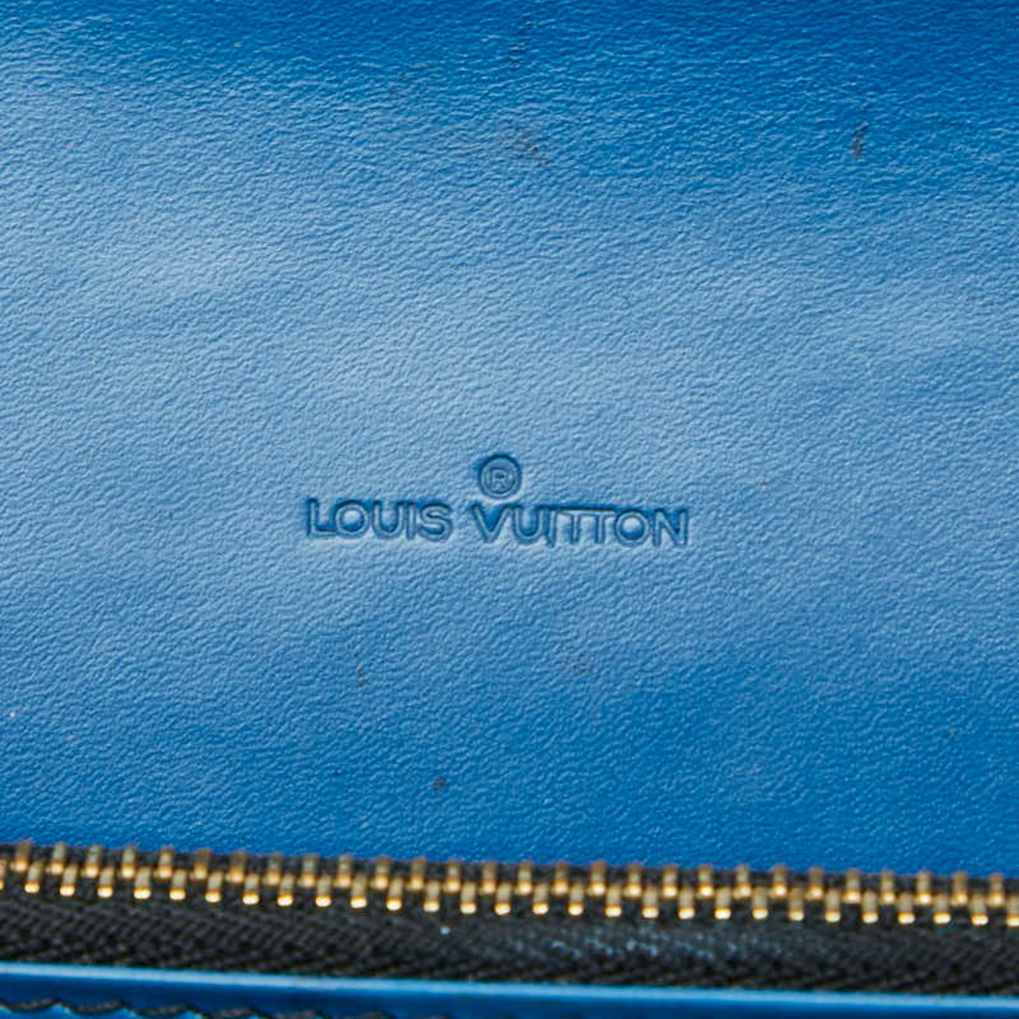Louis Vuitton Black Blue Cuir Ombre Leather Handbag Shoulder Bag (Pre-Owned)