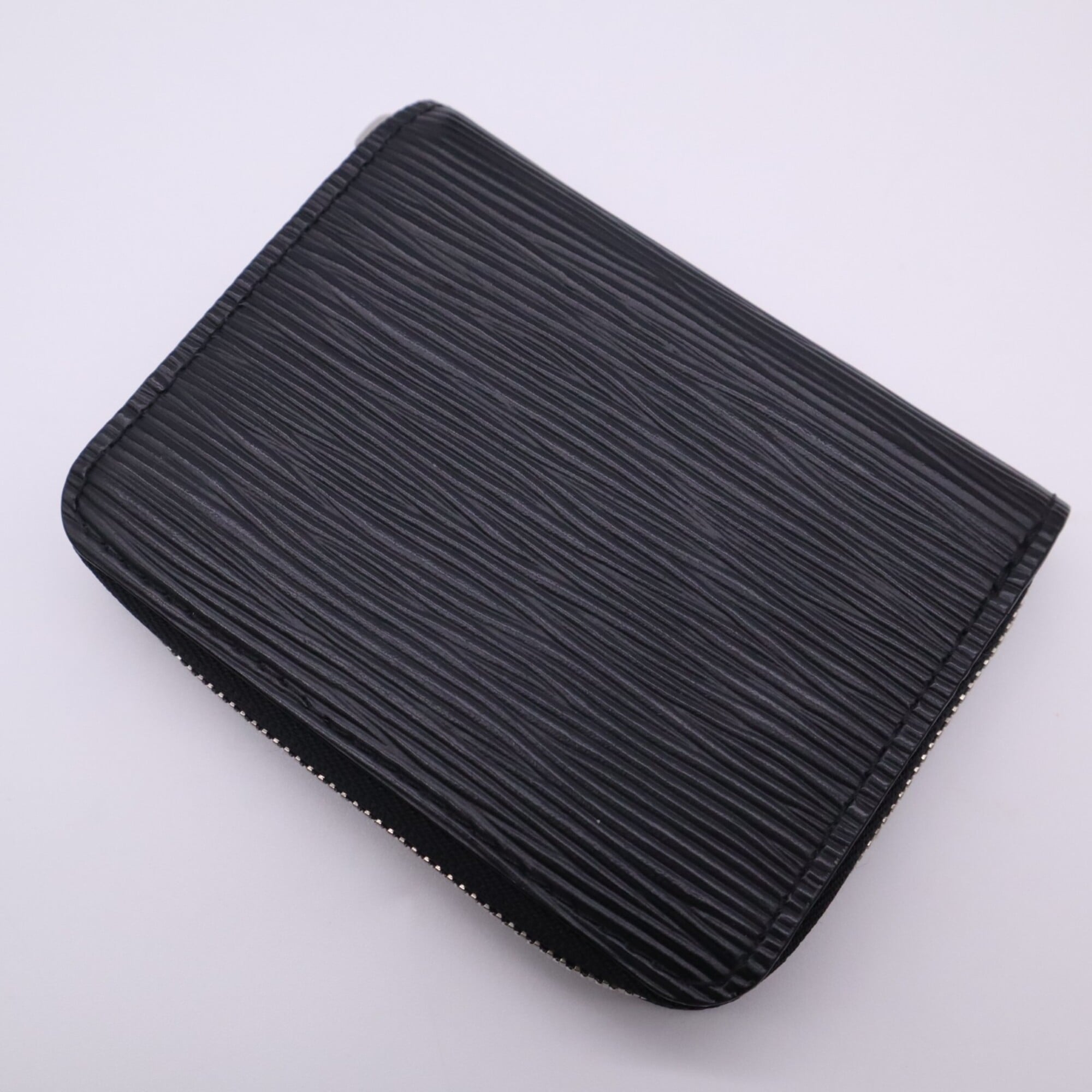 Louis Vuitton Epi Black Leather Coin Purse/Coin Case (Pre-Owned)