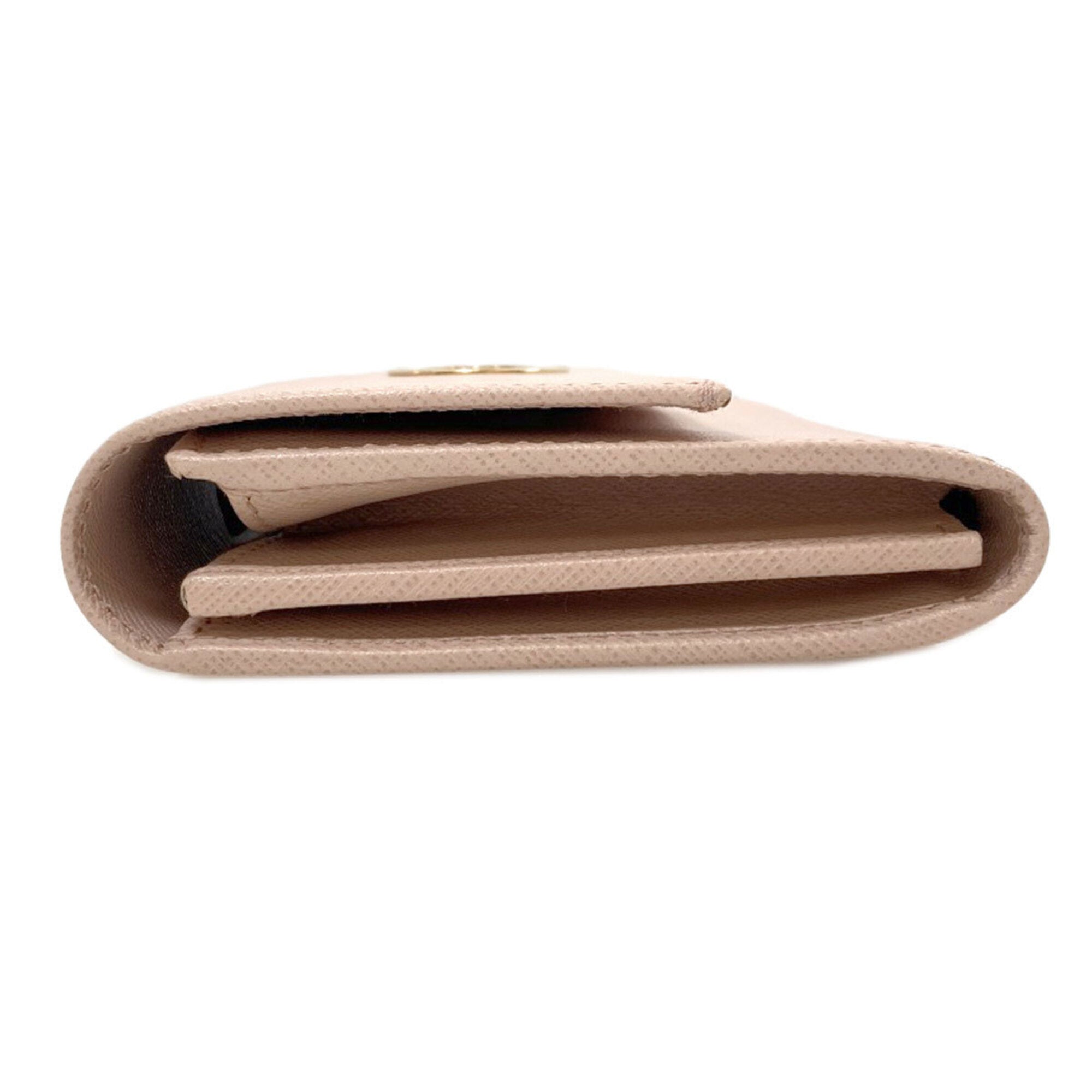 Salvatore Ferragamo Pink Leather Wallet (Bi-Fold) (Pre-Owned)