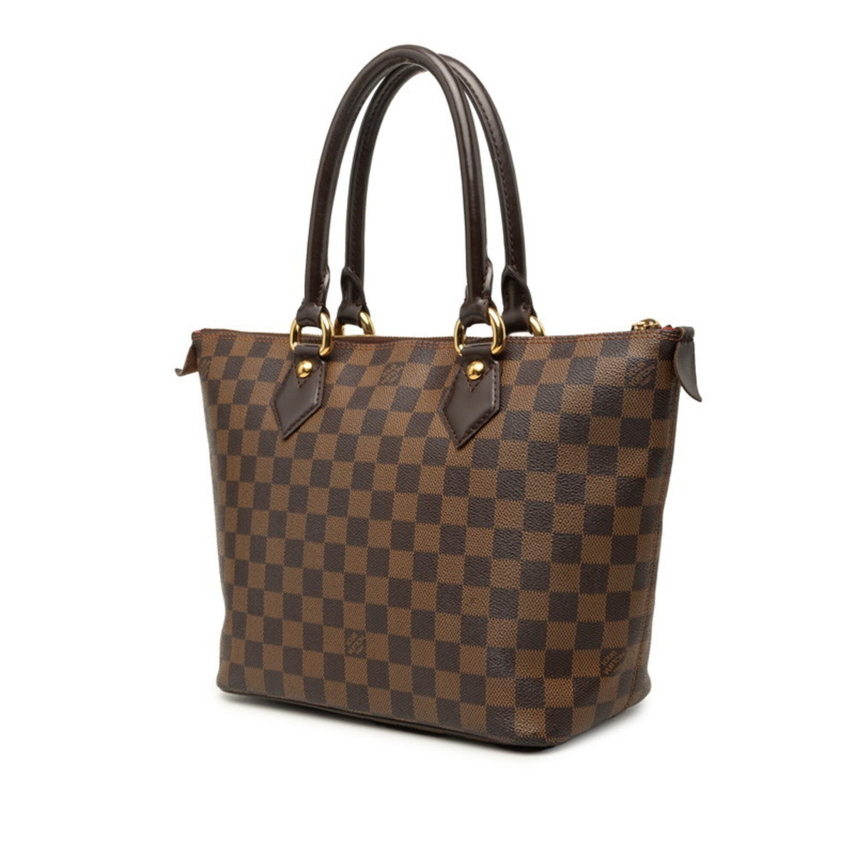 Louis Vuitton Brown Pvc Leather Handbag Tote Bag (Pre-Owned)